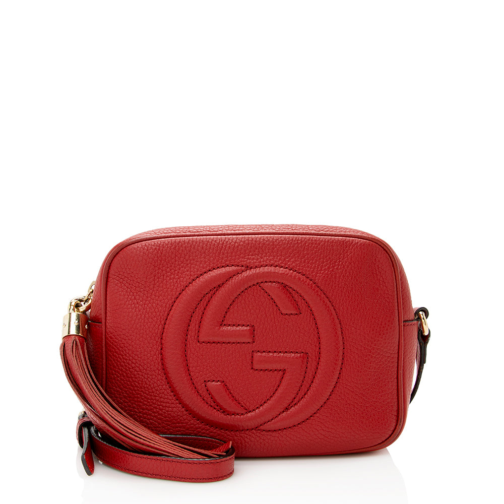 Gucci Leather Soho Disco Bag (SHF-21956)