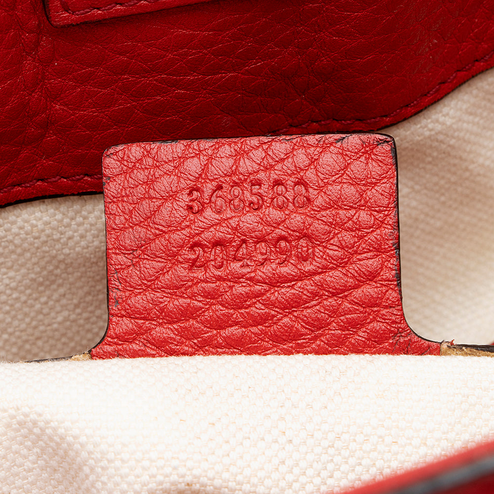 Gucci Leather Soho Drawstring Backpack (SHF-19672)