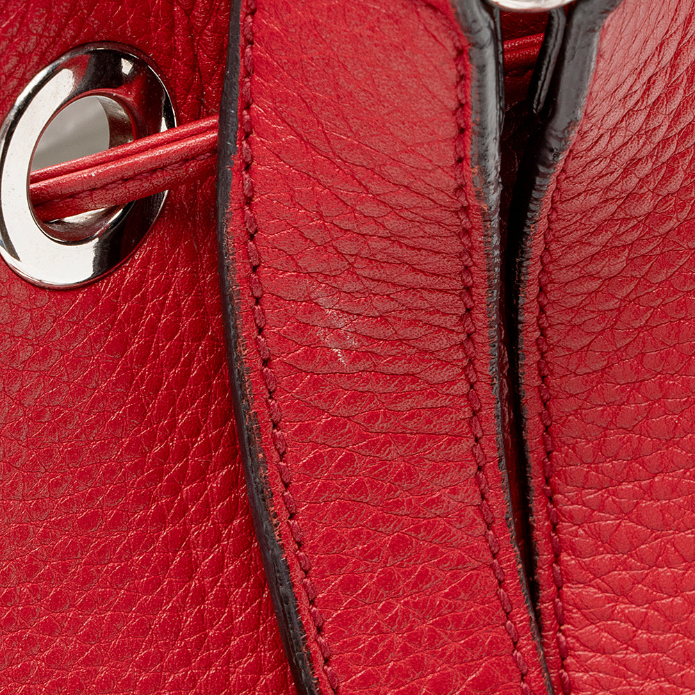 Gucci Leather Soho Drawstring Backpack (SHF-19672)