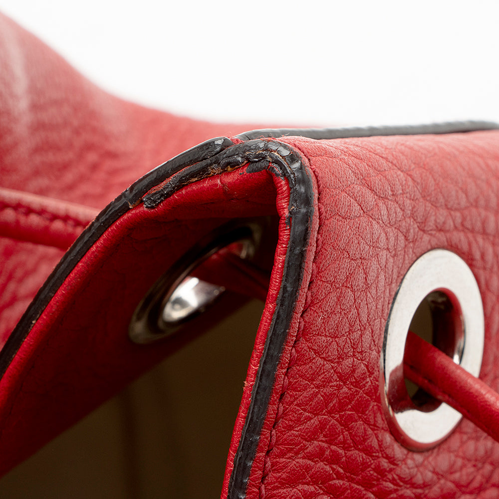 Gucci Leather Soho Drawstring Backpack (SHF-19672)