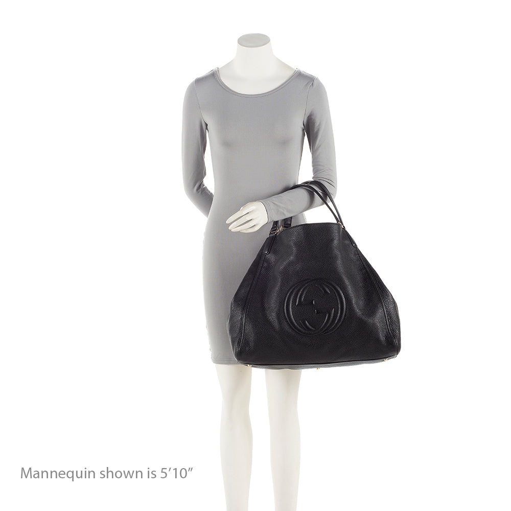 Gucci Leather Soho Large Tote (SHF-22076)