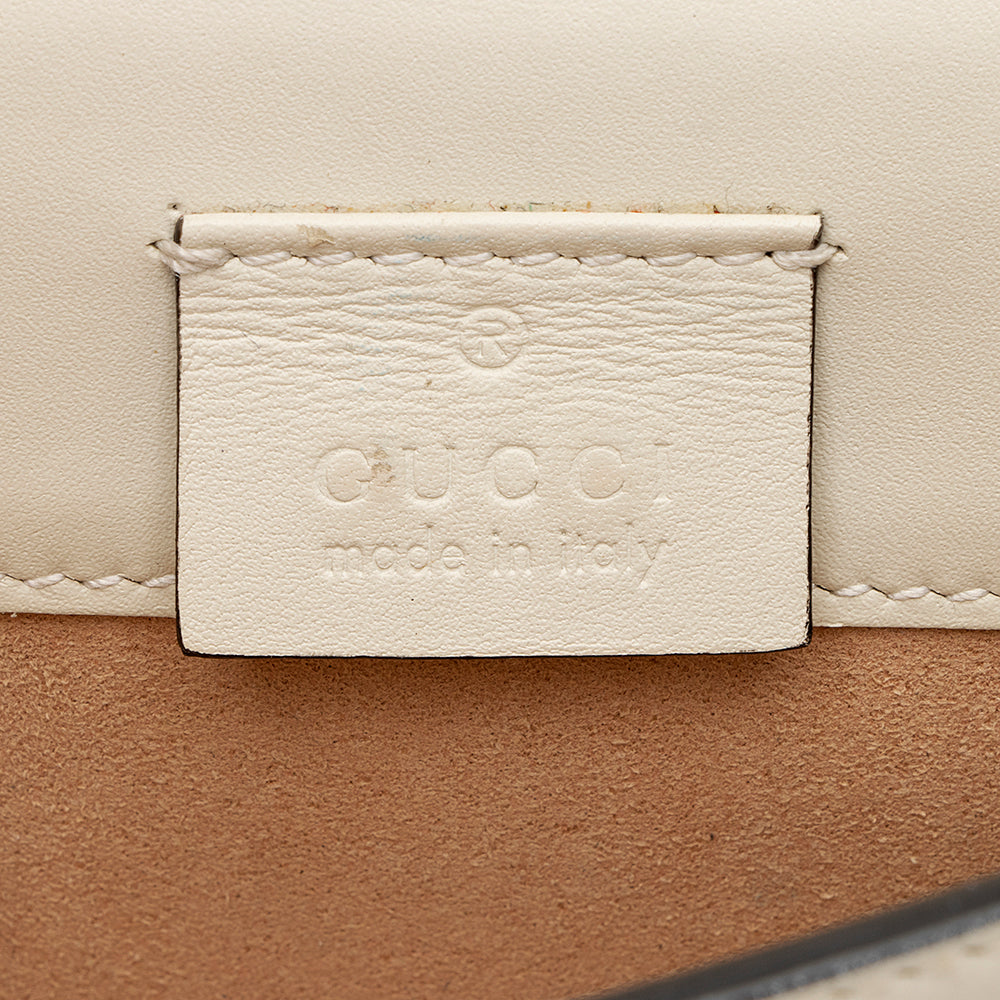 Gucci Leather Sylvie Super Mini Bag (SHF-19428)