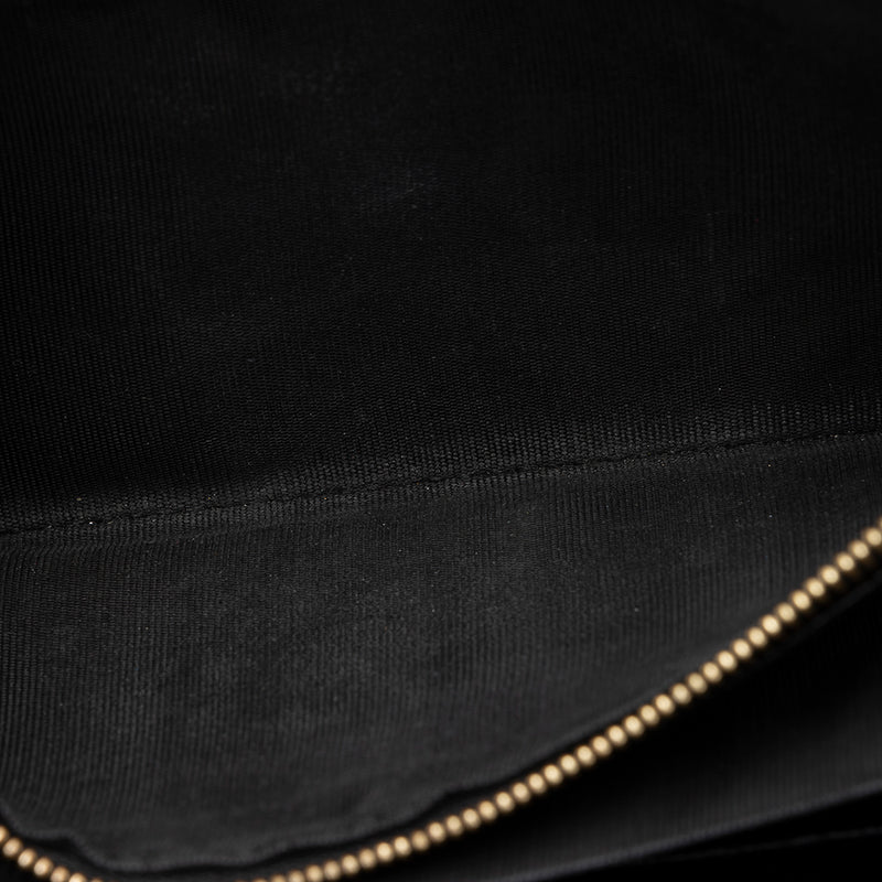Gucci Leather Zumi Zip Wallet - FINAL SALE (SHF-15794)