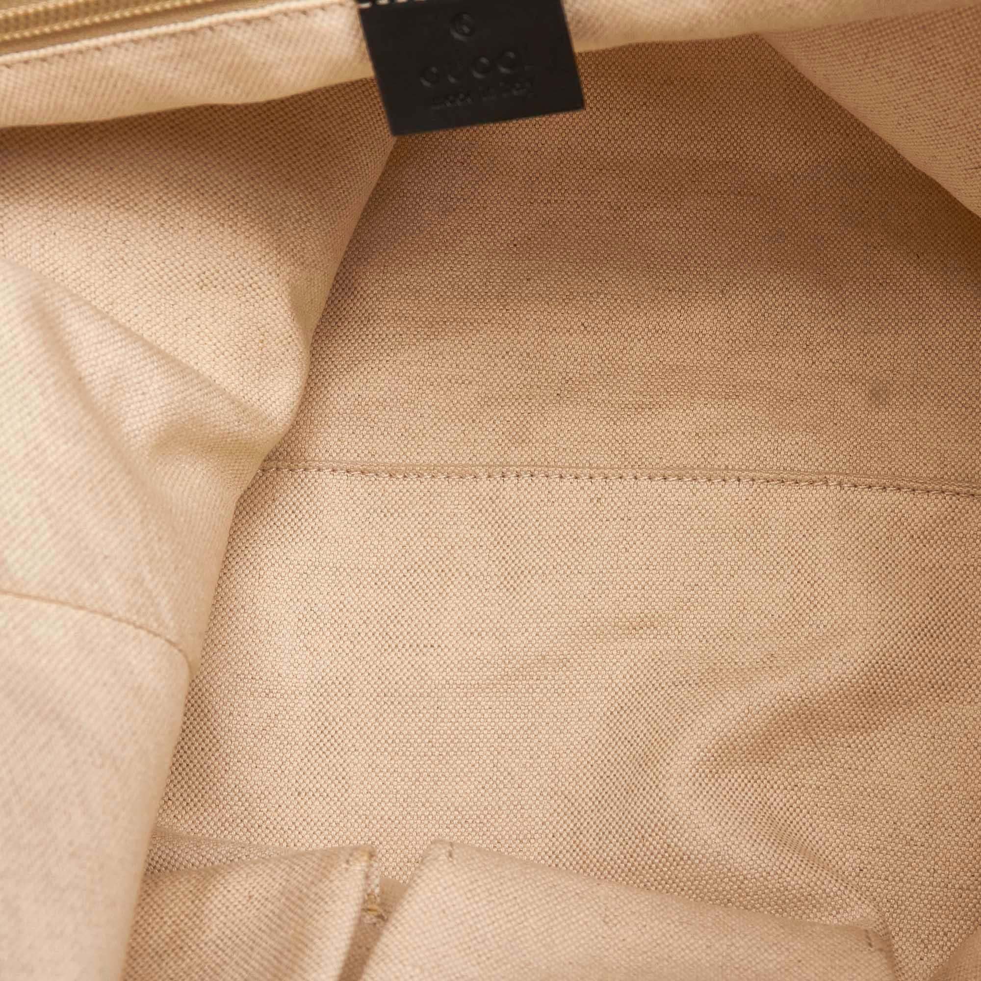 Gucci Leopard Printed Nylon Tote Bag (SHG-37366)