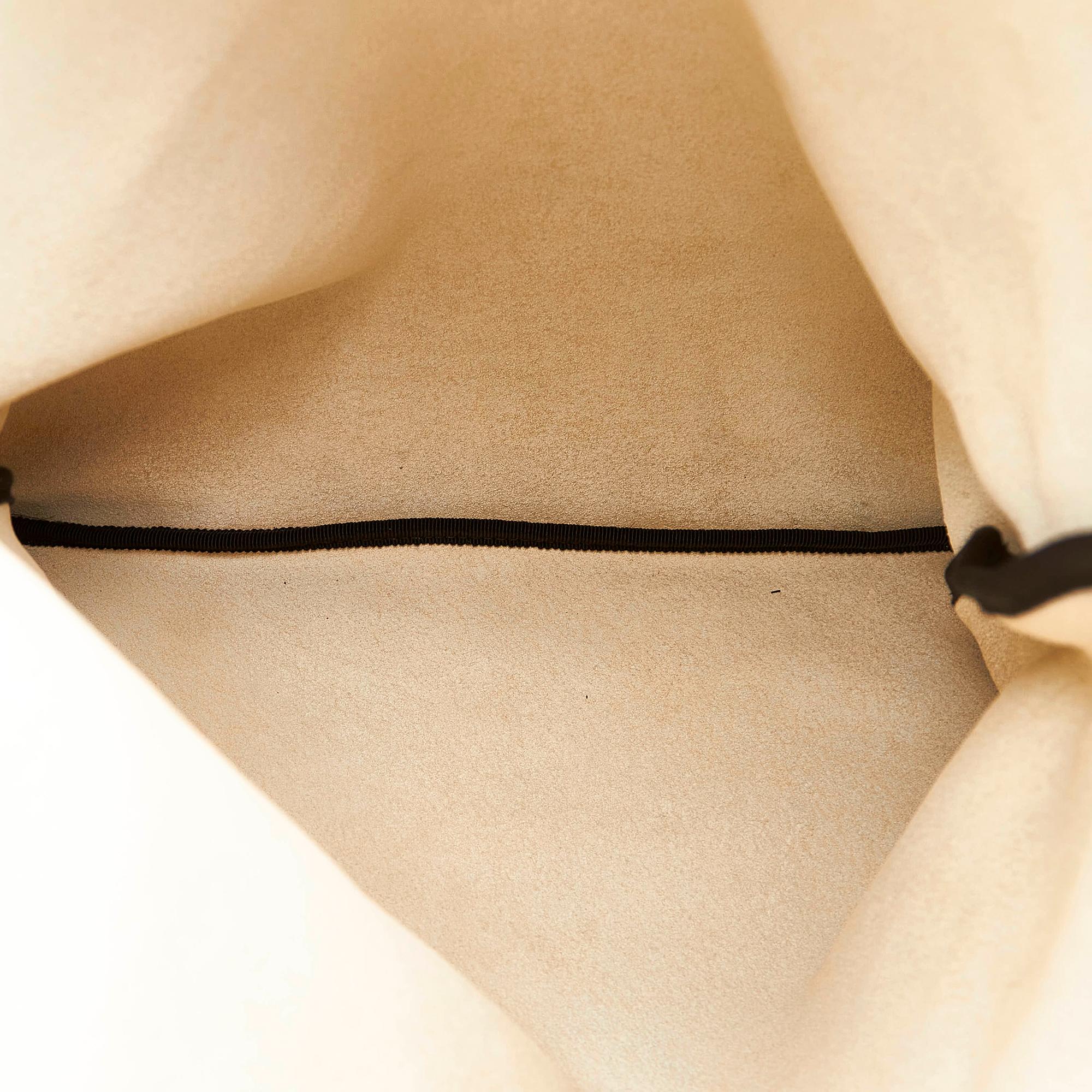 Gucci Logo Drawstring Leather Backpack (SHG-32109)