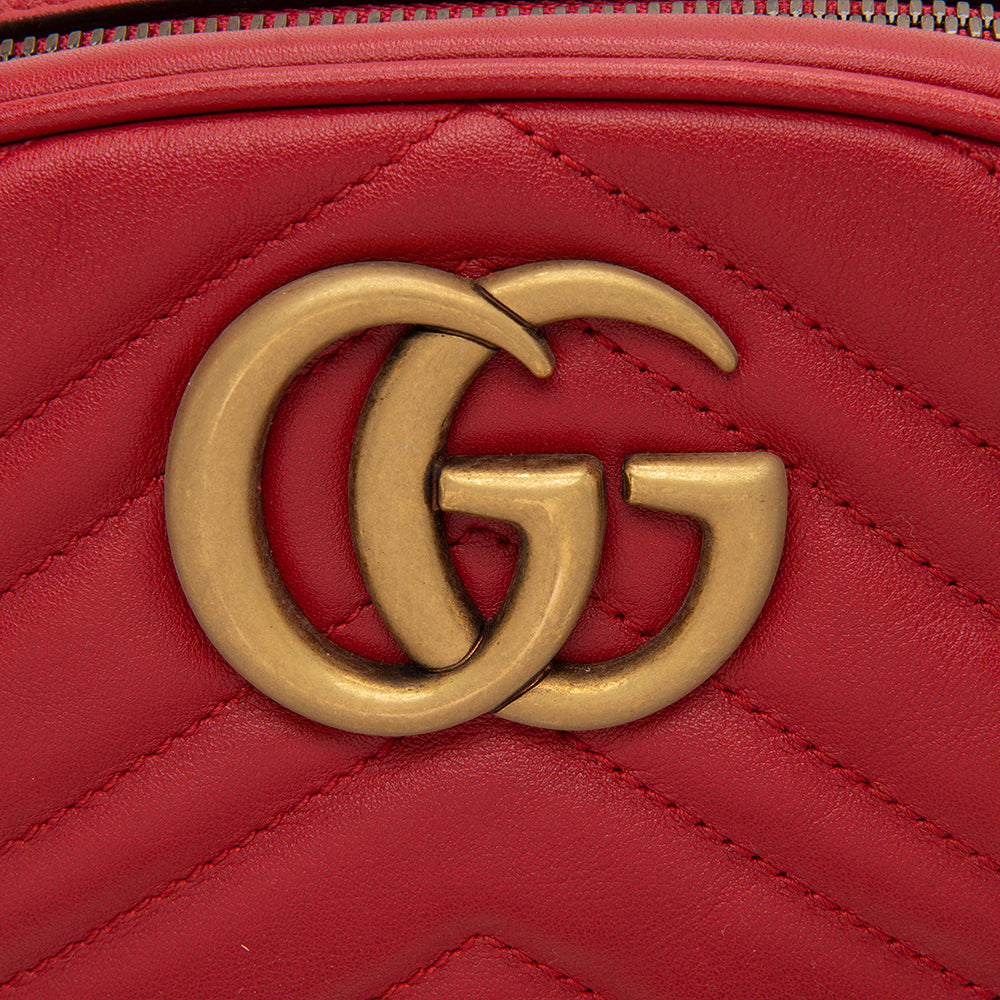 Gucci Matelasse Leather GG Marmont Belt Bag - Size 30 / 75 (SHF-13067)