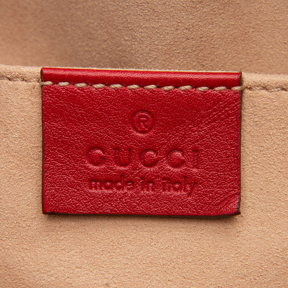 Gucci Matelasse Leather GG Marmont Belt Bag - Size 30 / 75 (SHF-13067)