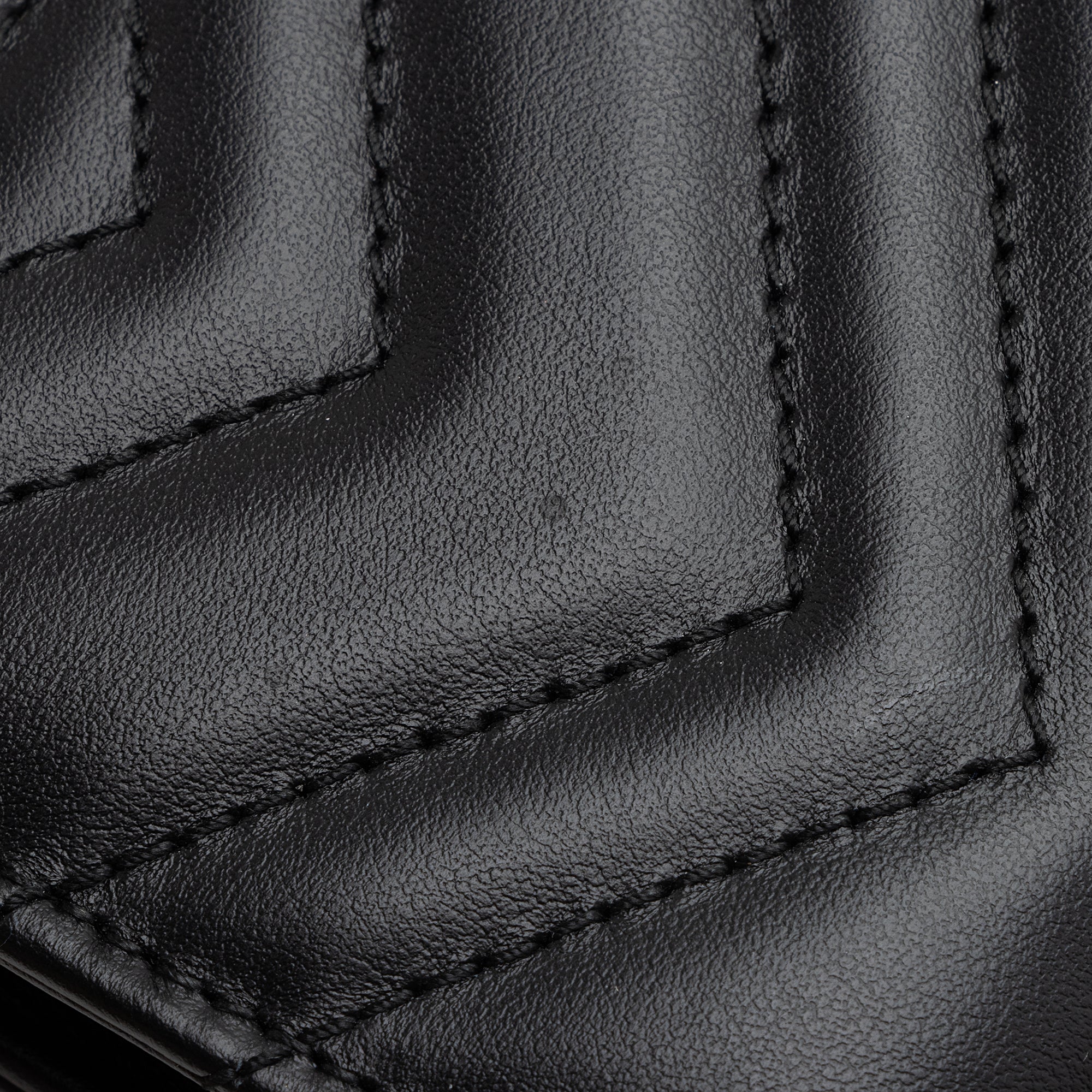 Gucci Matelasse Leather GG Marmont Continental Wallet (SHF-22692)