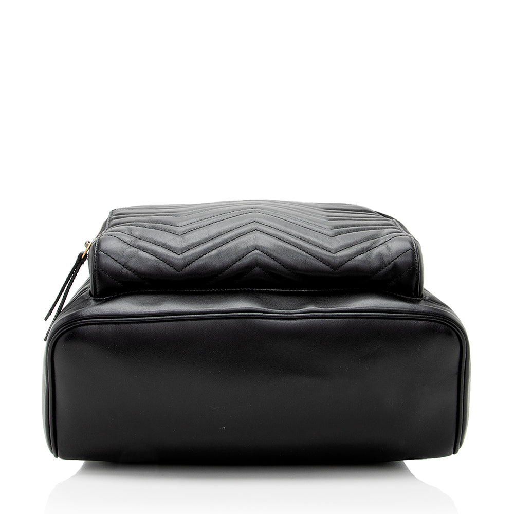 Gucci Matelasse Leather GG Marmont Day Backpack (SHF-19679)