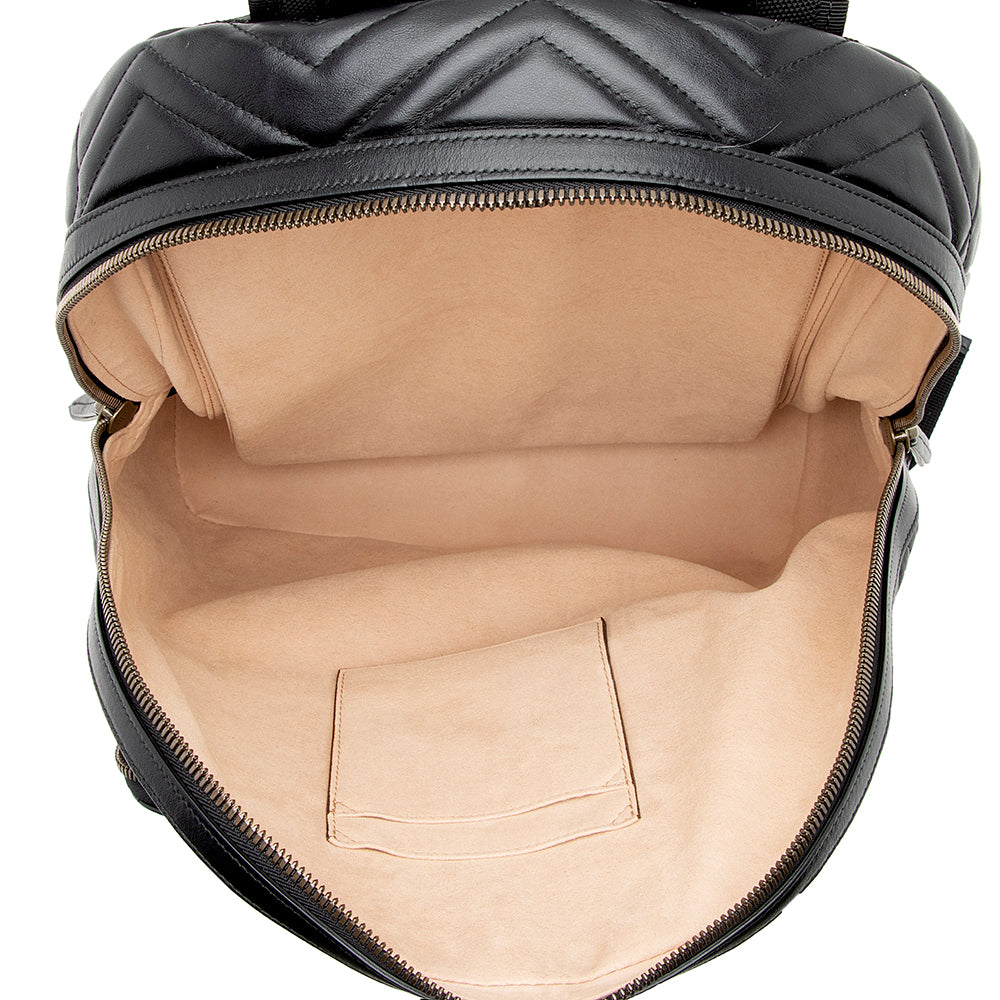 Gucci Matelasse Leather GG Marmont Day Backpack (SHF-19679)