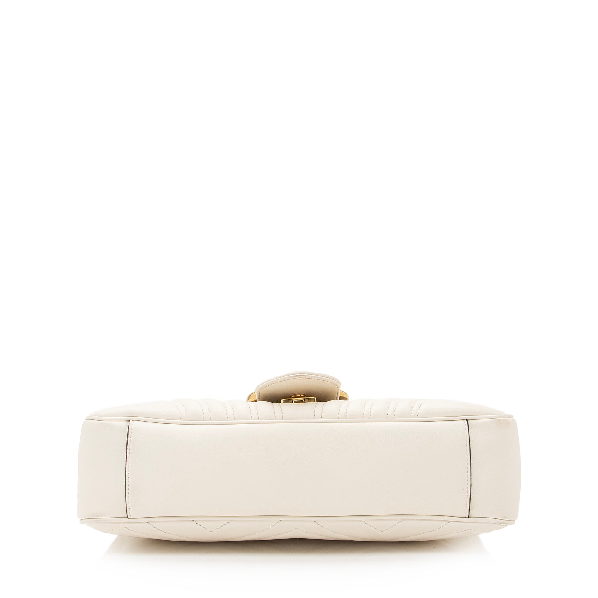 Gucci Matelasse Leather GG Marmont Medium Shoulder Bag (SHF-22422)