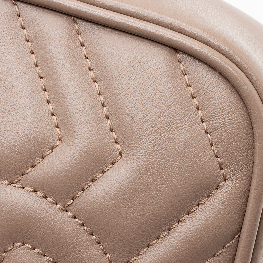 Gucci Matelasse Leather GG Marmont Mini Bag (SHF-22037)