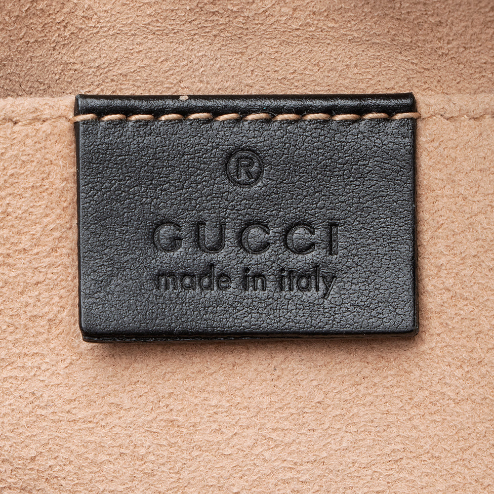 Gucci Matelasse Leather GG Marmont Small Shoulder Bag (SHF-20755)