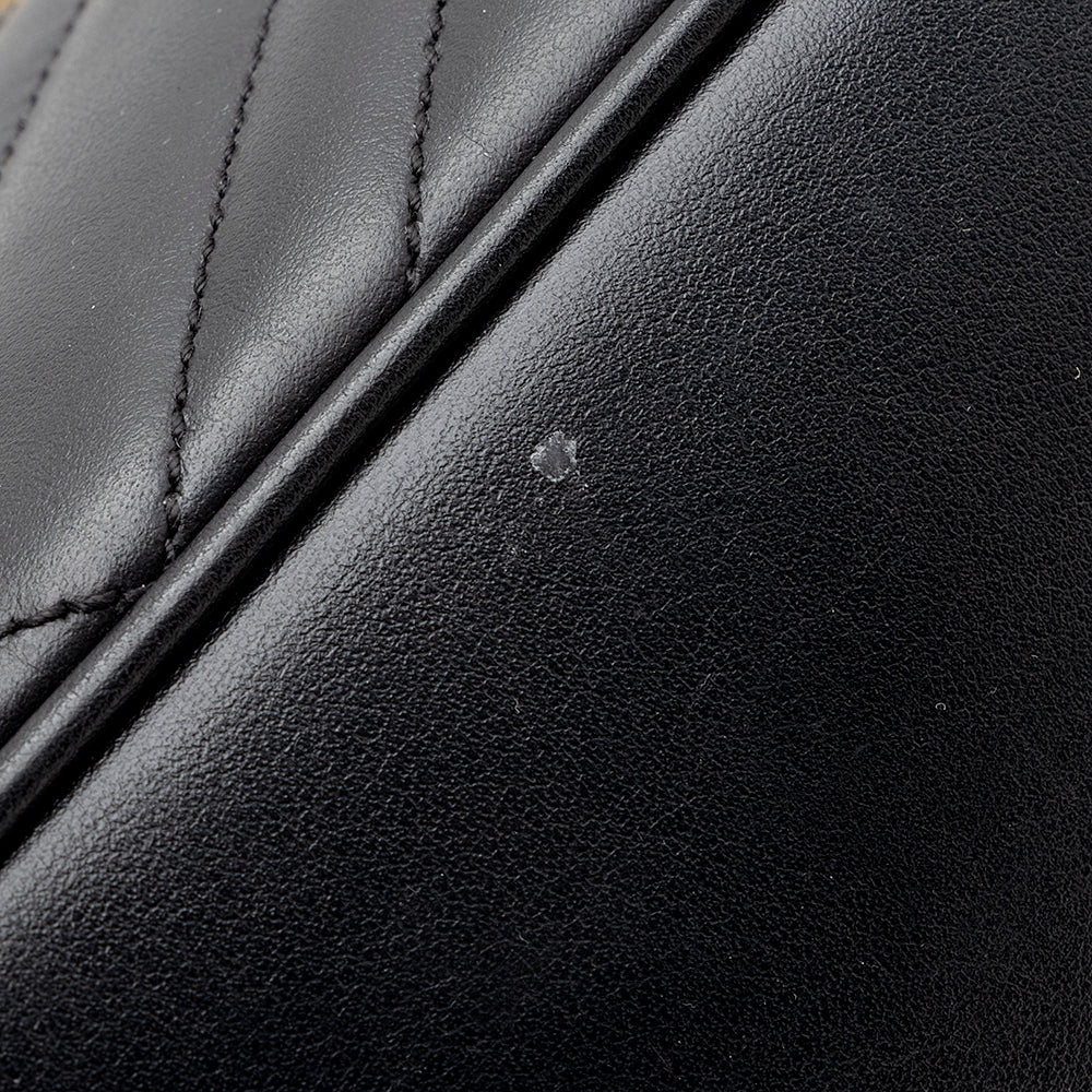 Gucci Matelasse Leather GG Marmont Small Shoulder Bag (SHF-22525)