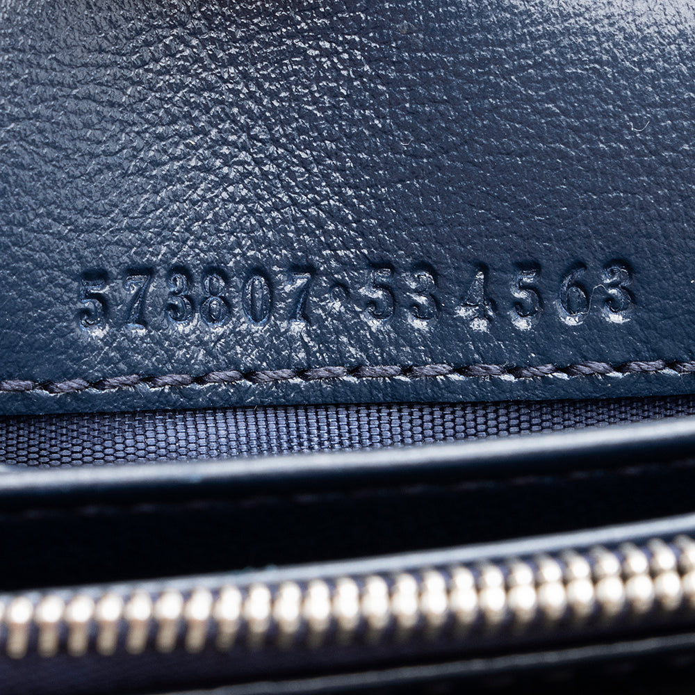 Gucci Matelasse Leather Torchon GG Marmont Mini Chain Bag (SHF-20671)