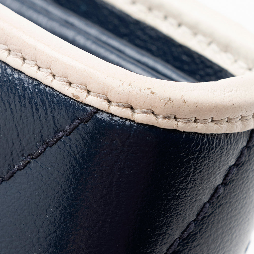 Gucci Matelasse Leather Torchon GG Marmont Mini Chain Bag (SHF-20671)