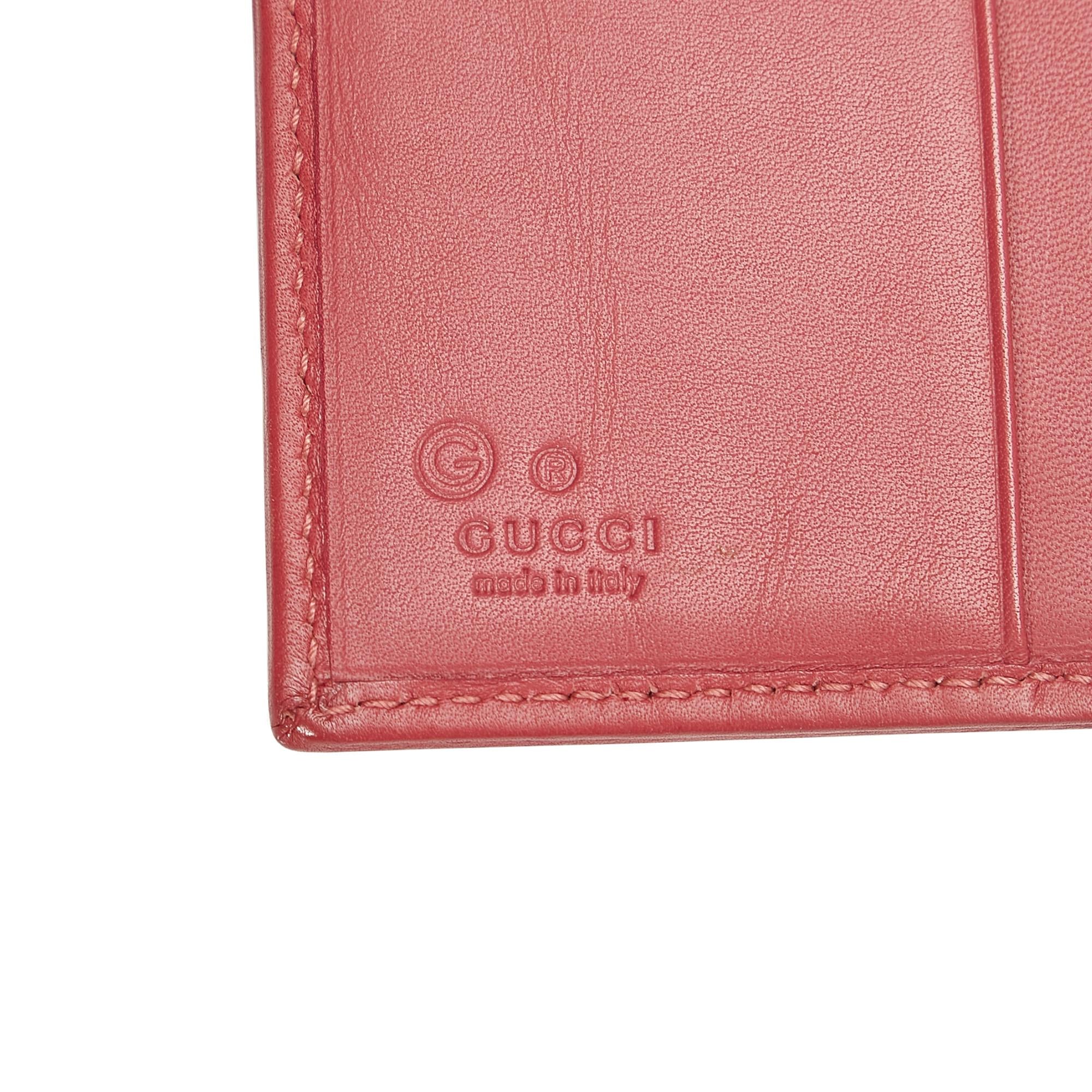 Gucci Micro GG Canvas Small Wallet (SHG-25665)