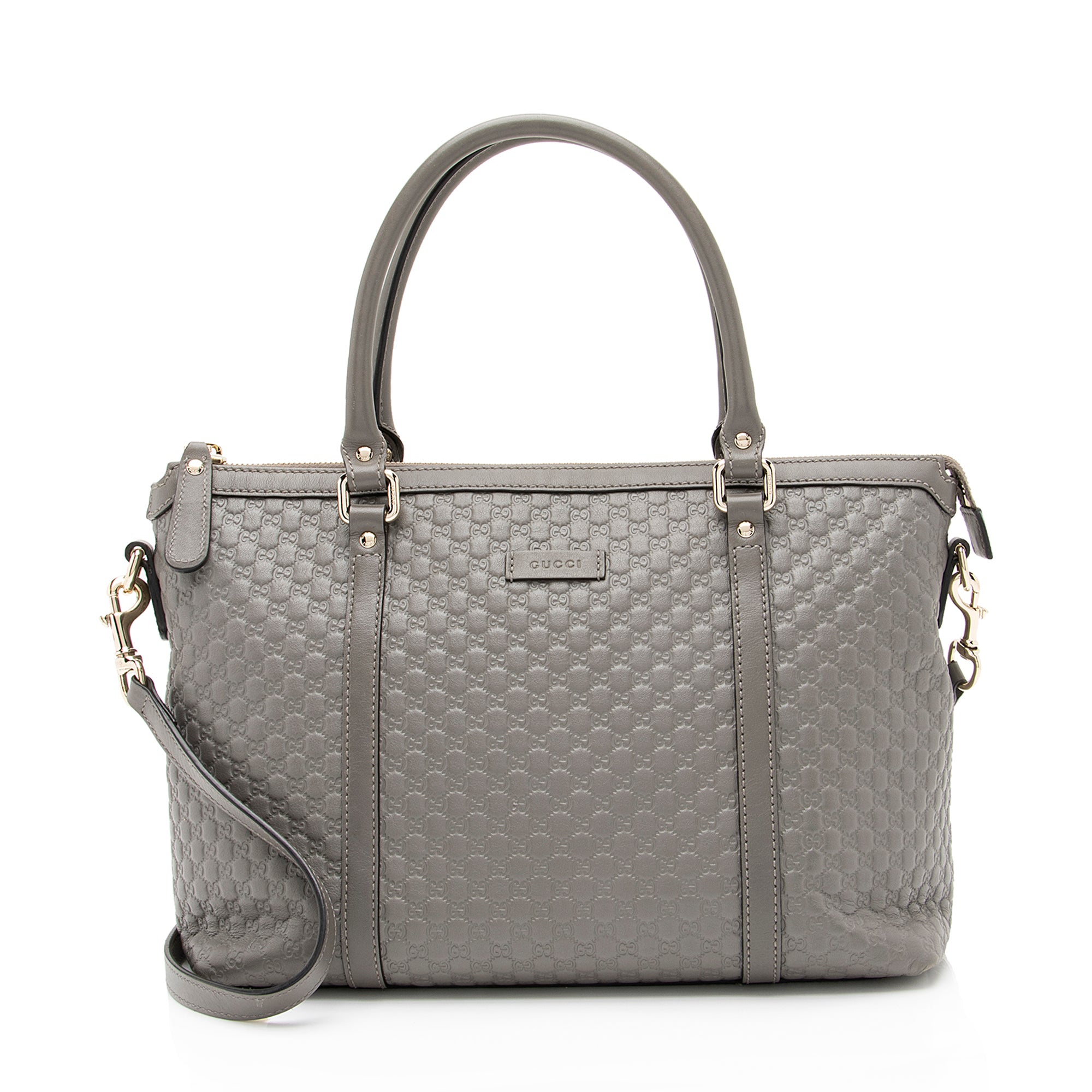 Gucci Microguccissima Leather Joy Medium Zip Tote (SHF-23570)