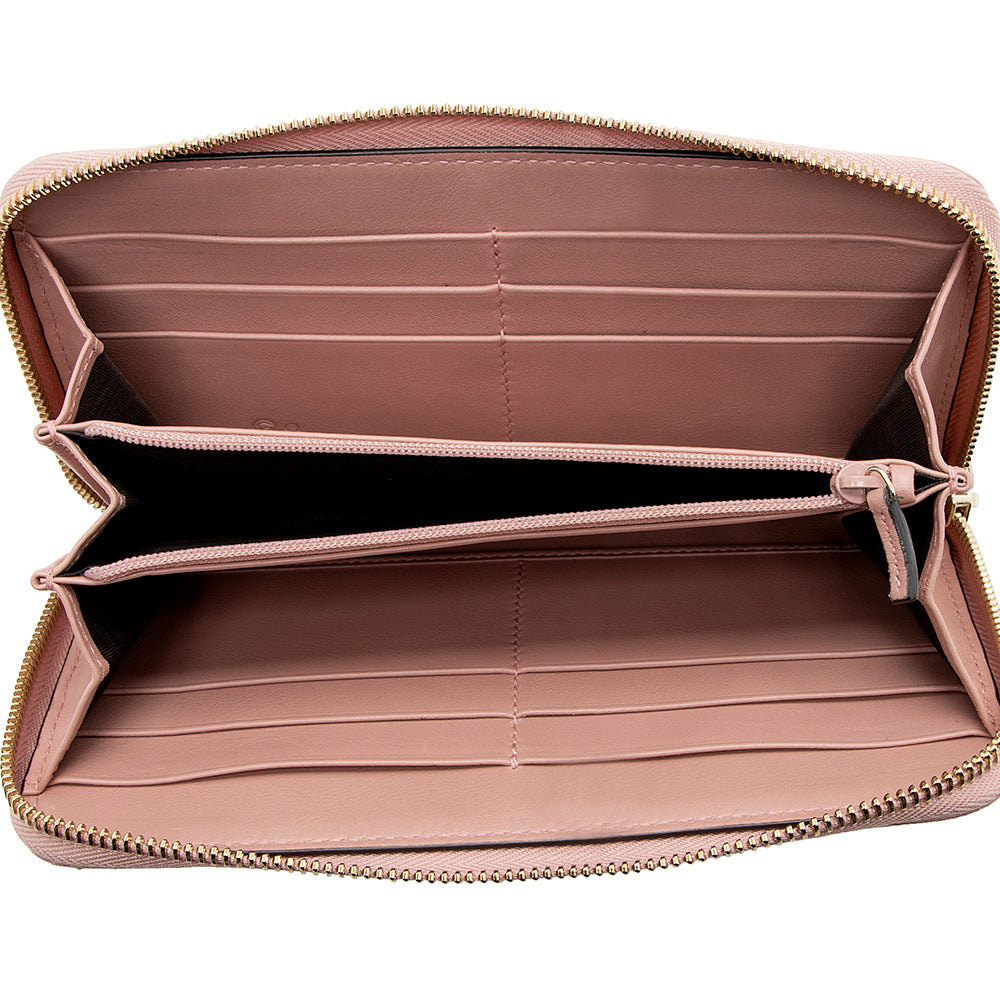 Gucci Microguccissima Leather Zip Wallet (SHF-14325)