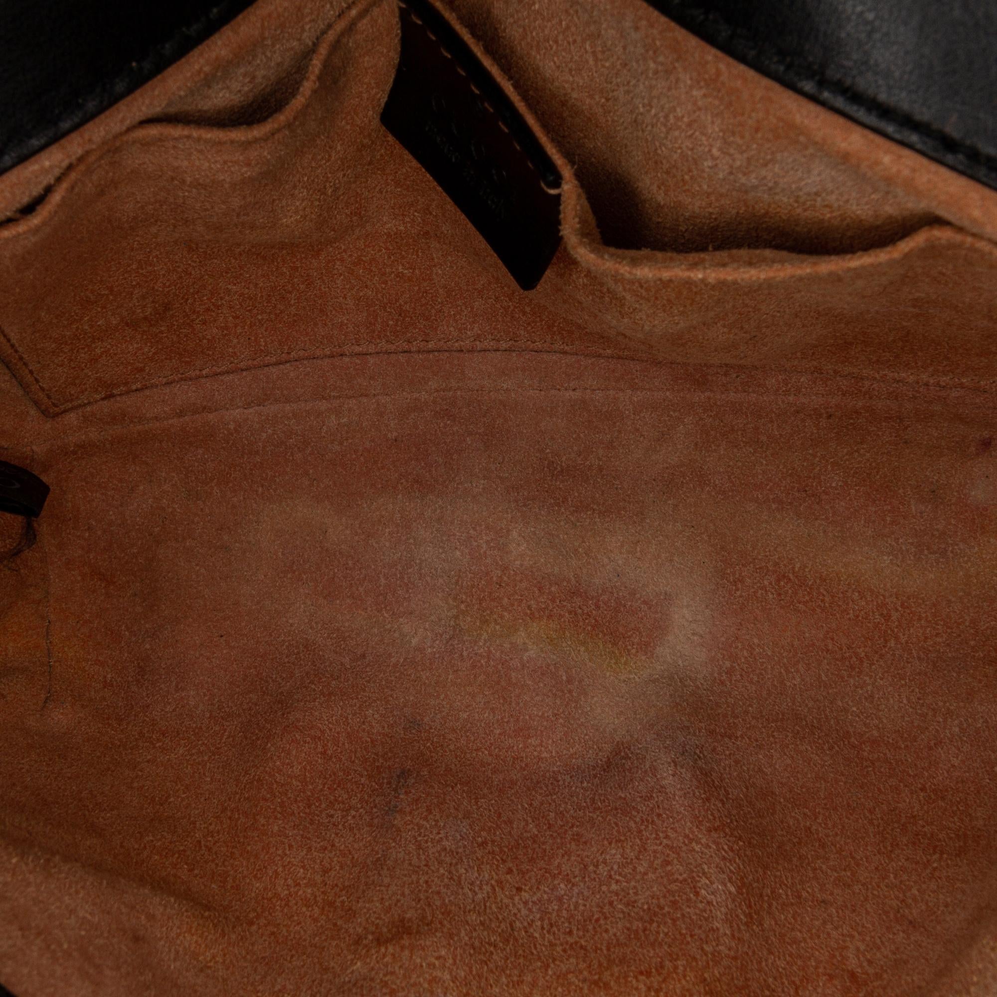 Gucci Mini GG Marmont Matelasse Crossbody (SHG-olqVD2)