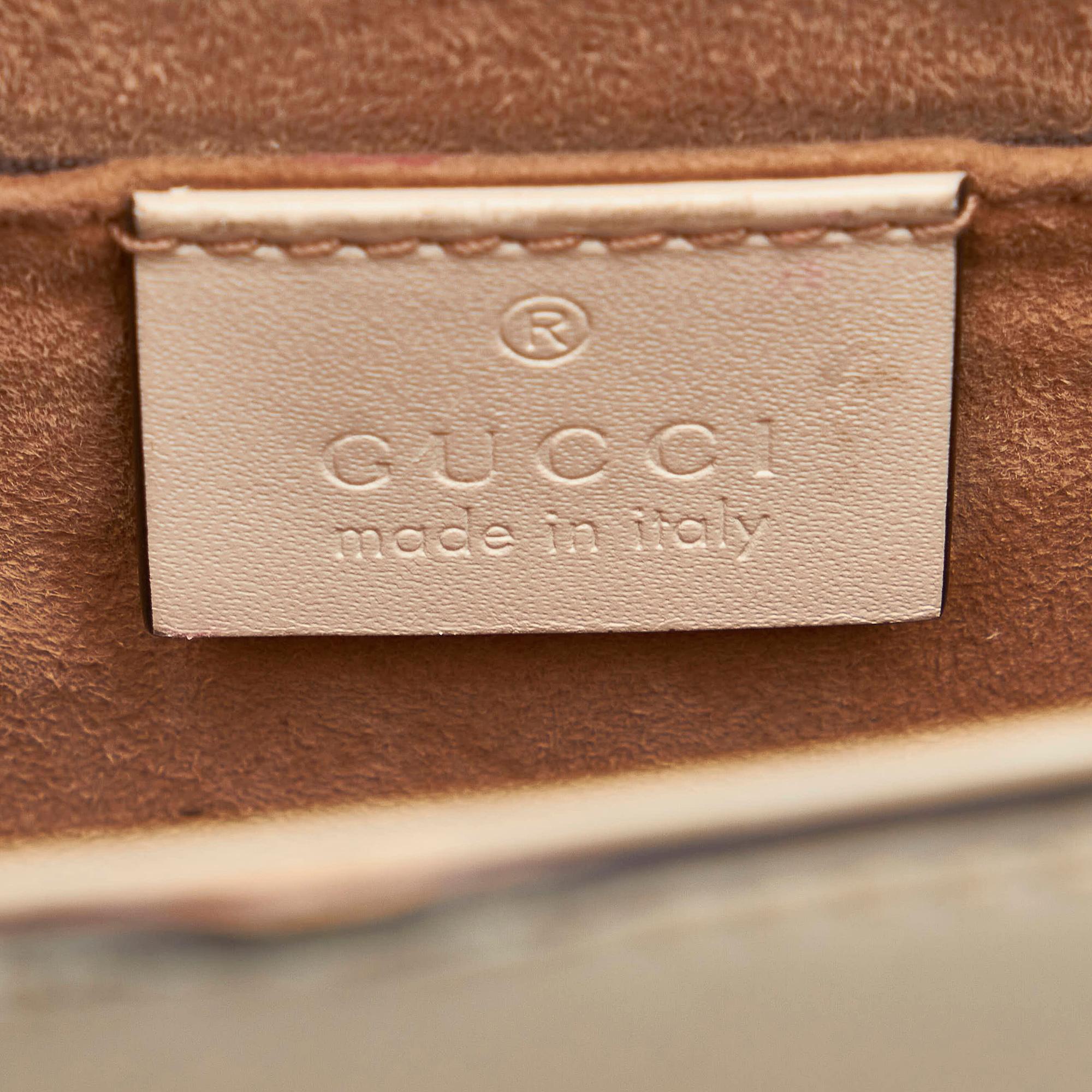 Gucci Mini Sylvie Leather Satchel (SHG-28819)