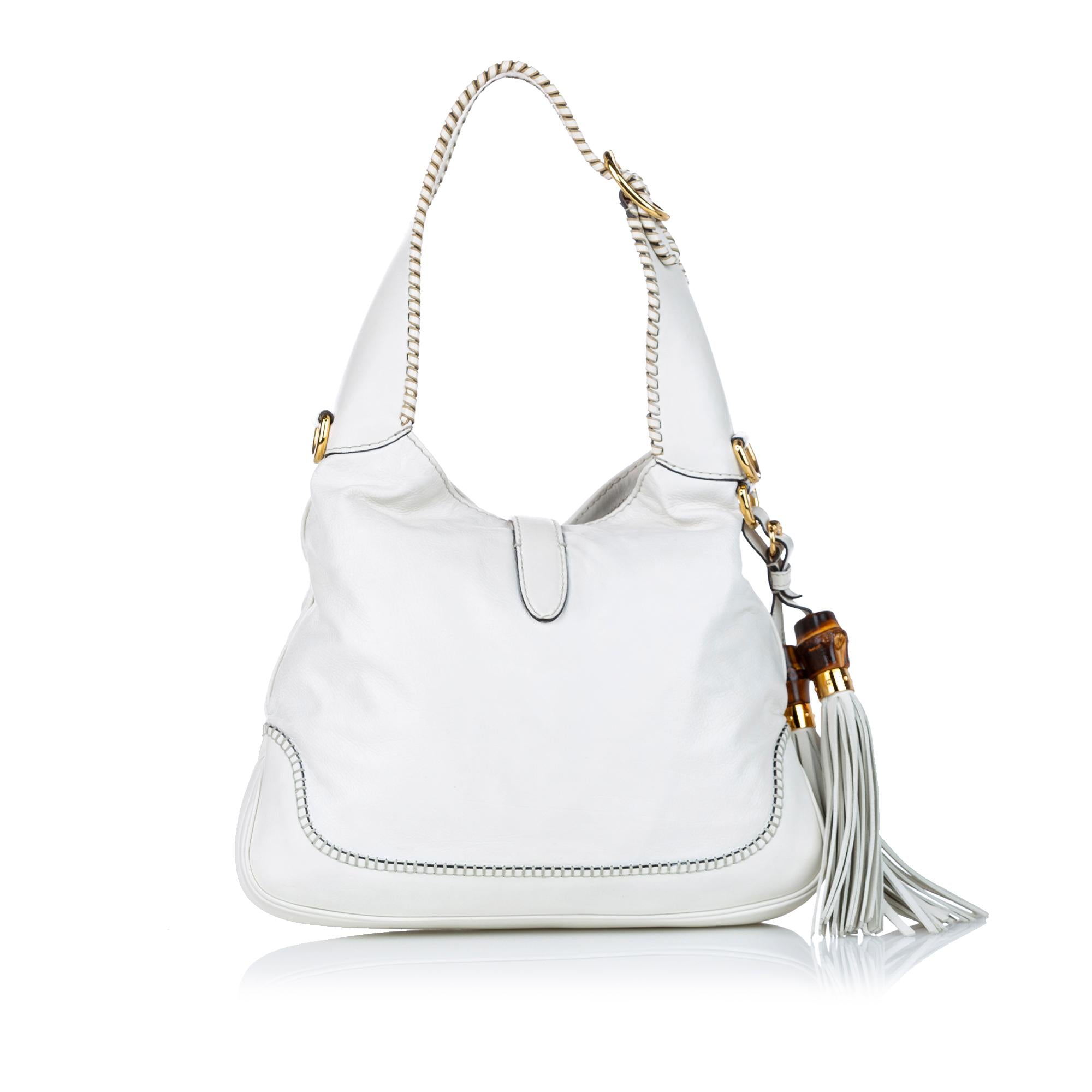 Gucci New Jackie Leather Satchel (SHG-28514)