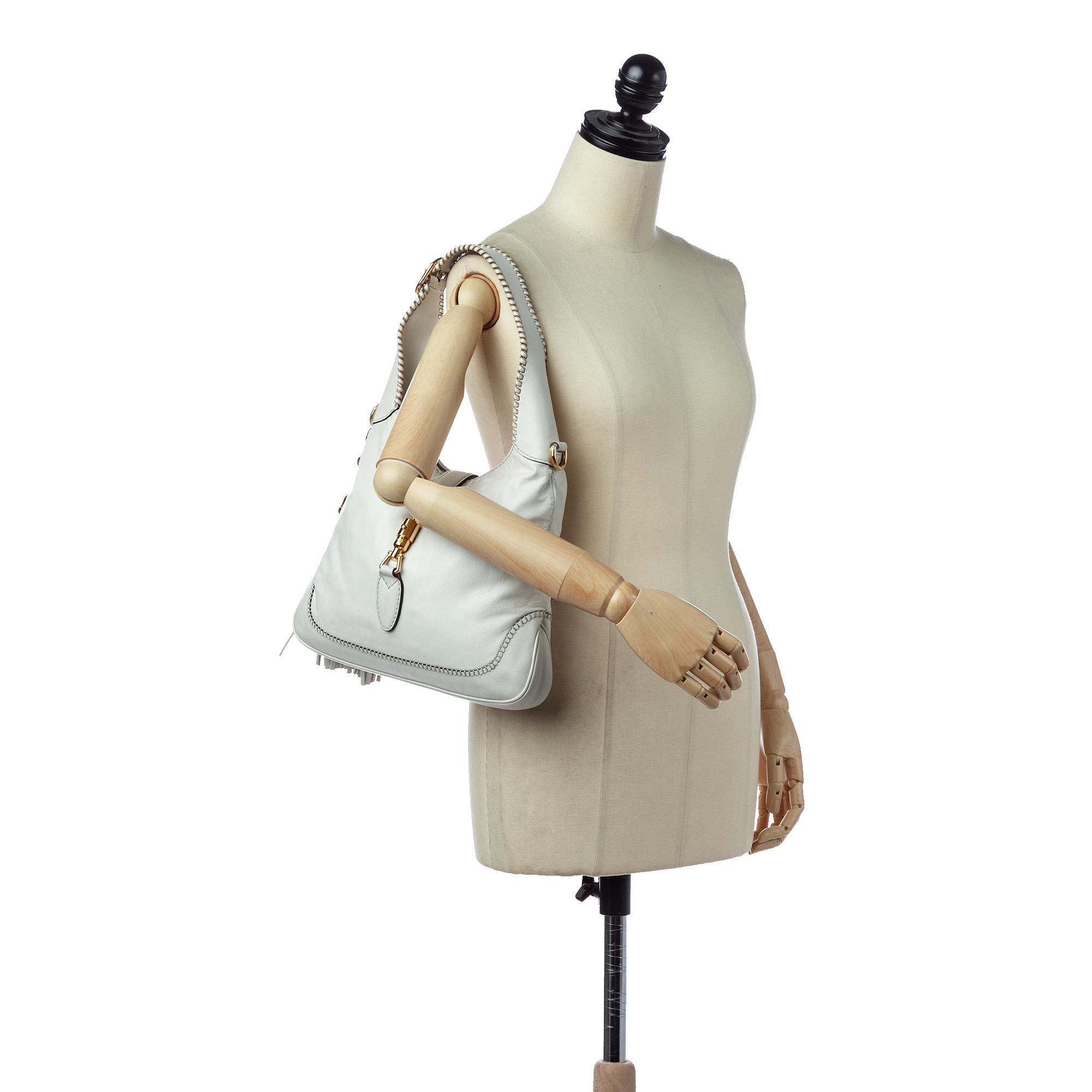 Gucci New Jackie Leather Satchel (SHG-28514)