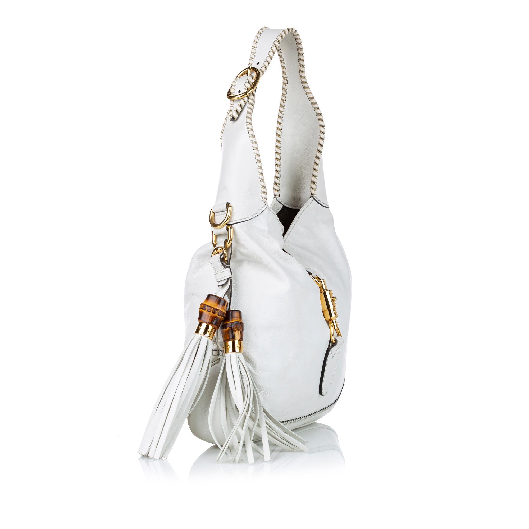 Gucci New Jackie Leather Satchel (SHG-28514)