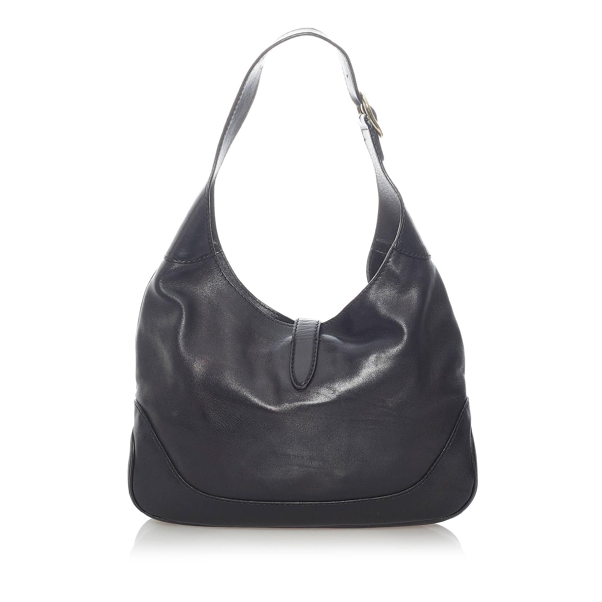 Gucci New Jackie Leather Shoulder Bag (SHG-32840)