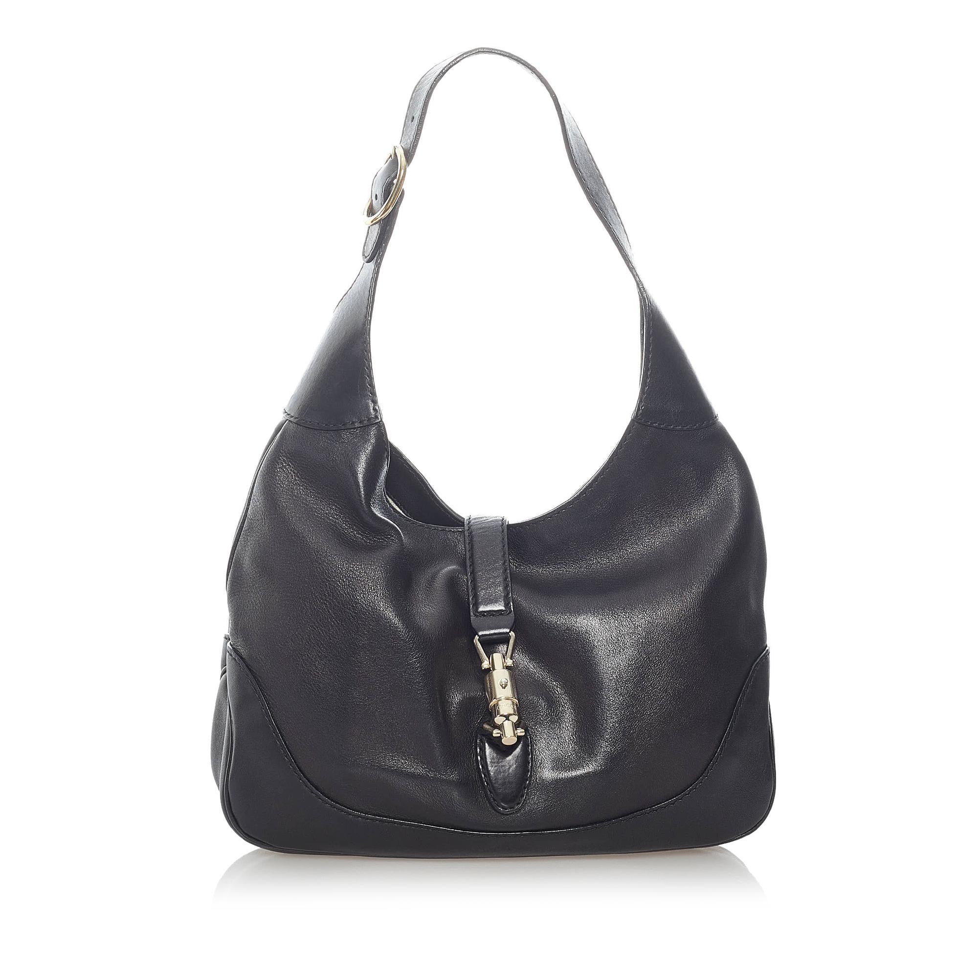 Gucci New Jackie Leather Shoulder Bag (SHG-32840)