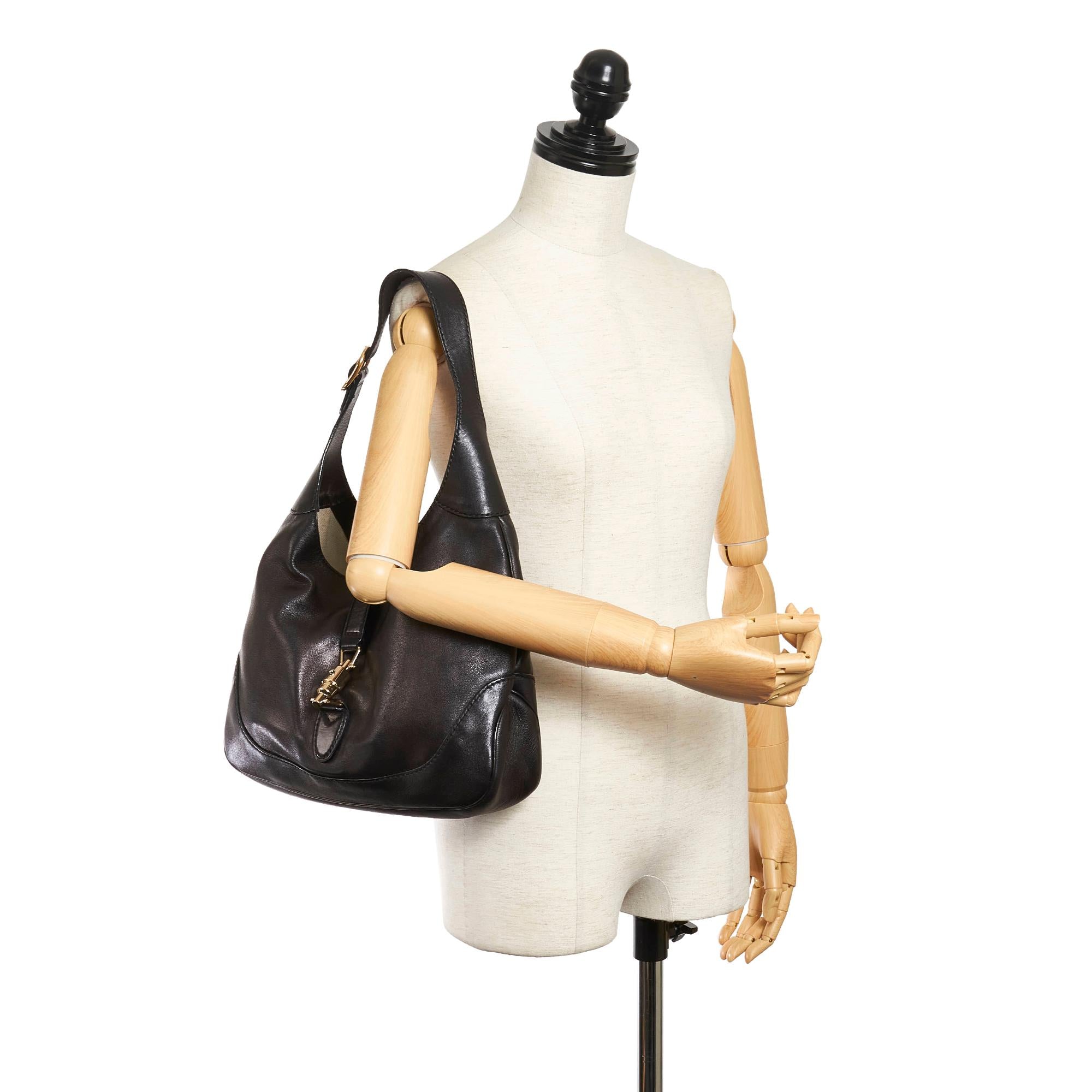 Gucci New Jackie Leather Shoulder Bag (SHG-32840)