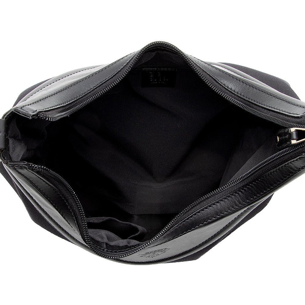 Gucci Nylon Leather Hobo - FINAL SALE (SHF-17983)