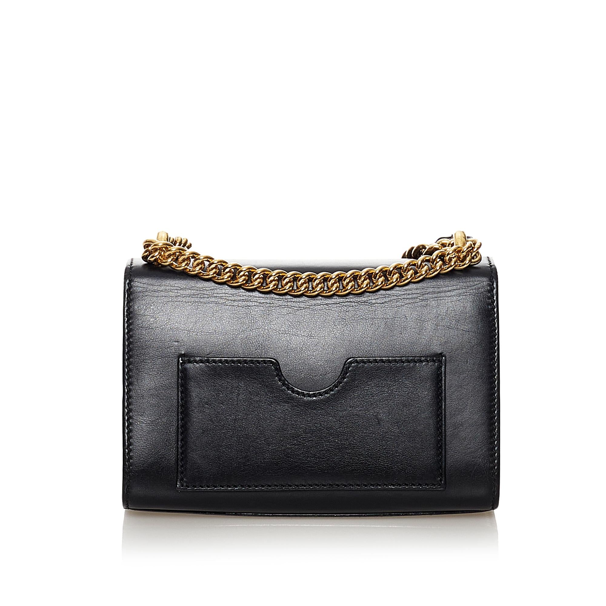 Gucci Padlock Leather Crossbody Bag (SHG-35067)