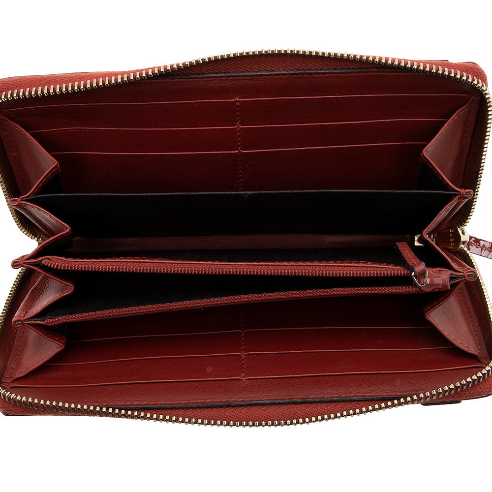 Gucci Patent Microguccissima Nice Wallet (SHF-16175)