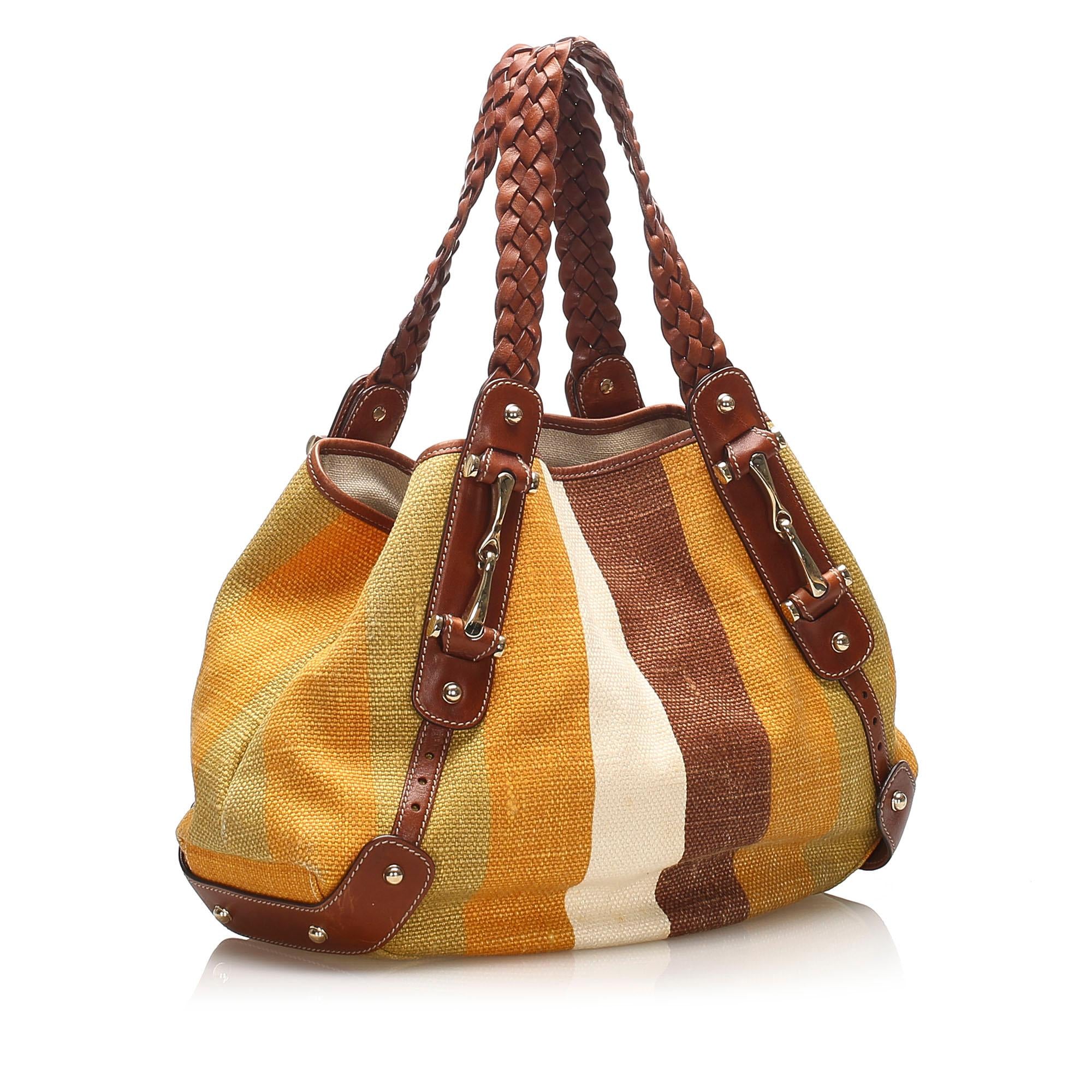 Gucci Pelham Canvas Shoulder Bag (SHG-32192)