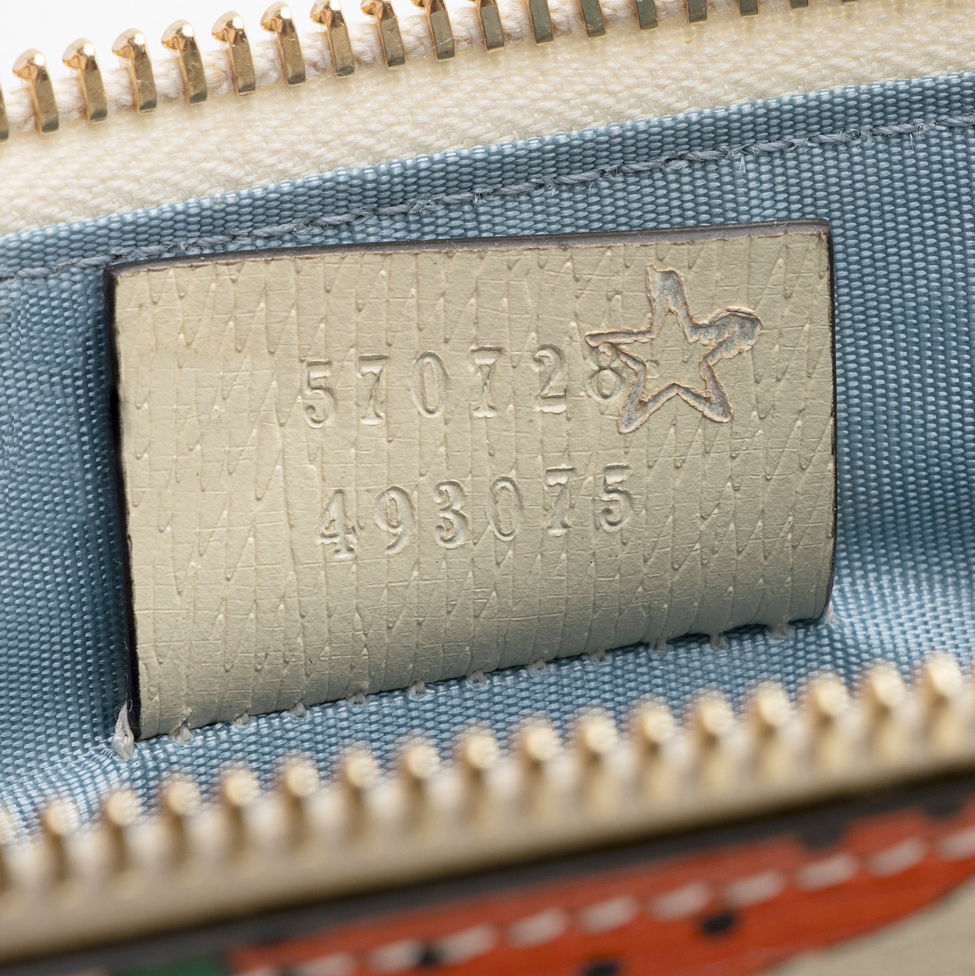 Gucci Printed Leather Strawberry Zumi Pouch (SHF-22217)