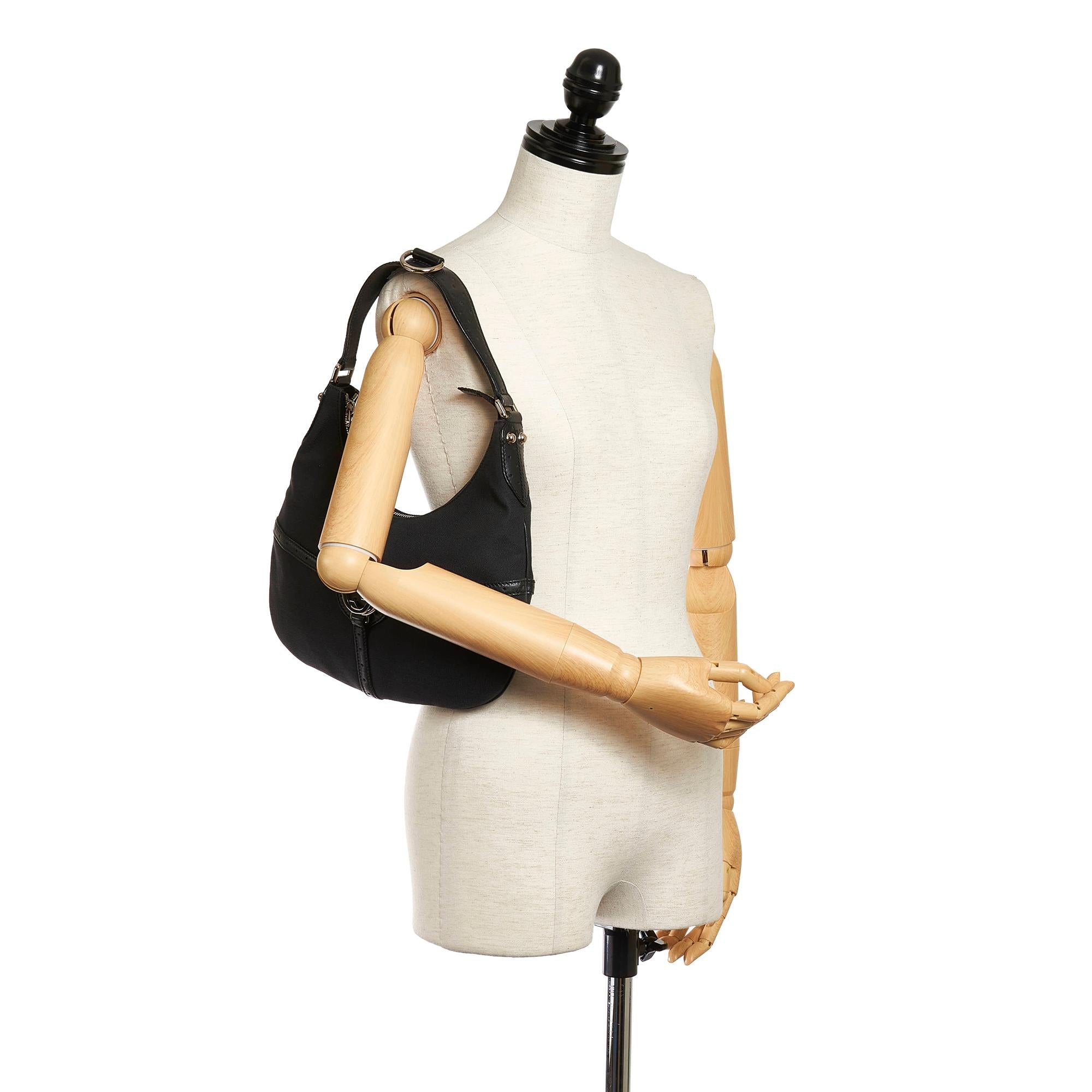 Gucci Reins Canvas Hobo Bag (SHG-29240)