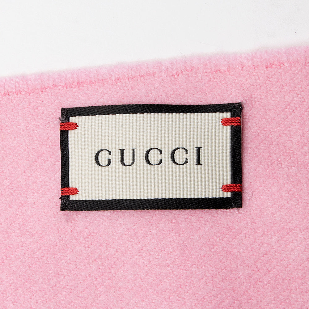 Gucci Silk Cashmere Loved Scarf (SHF-18458)