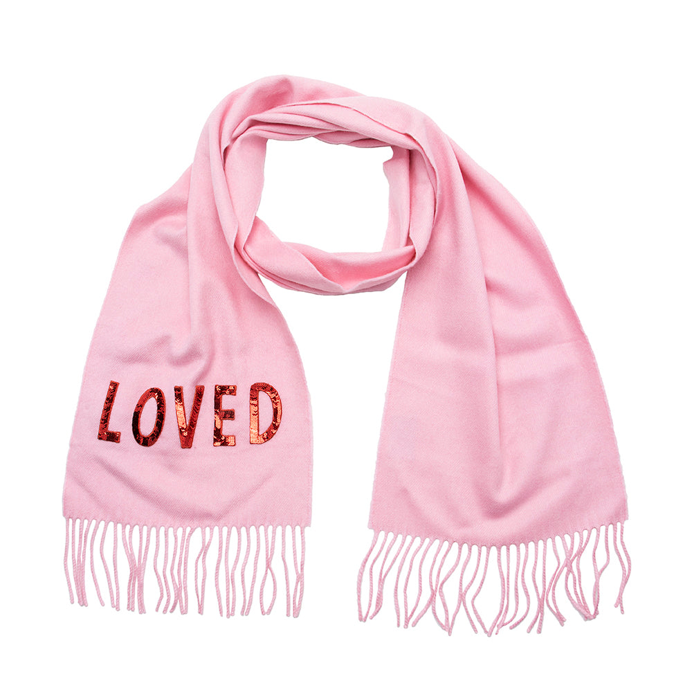 Gucci Silk Cashmere Loved Scarf (SHF-18458)
