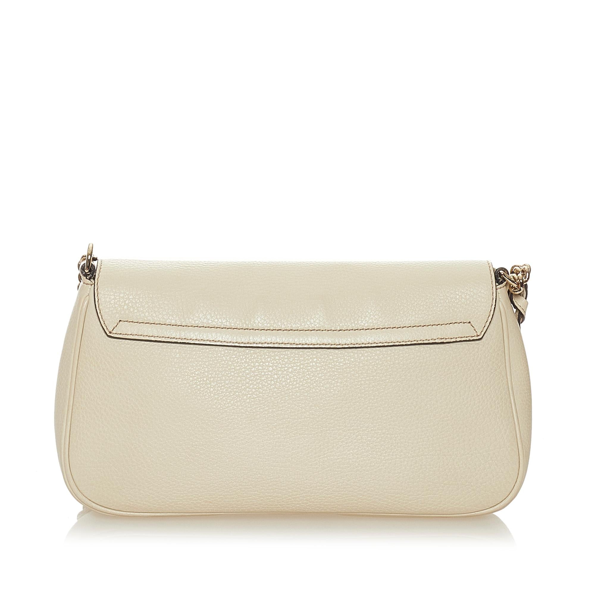 Gucci Soho Chain Leather Crossbody Bag (SHG-27988)