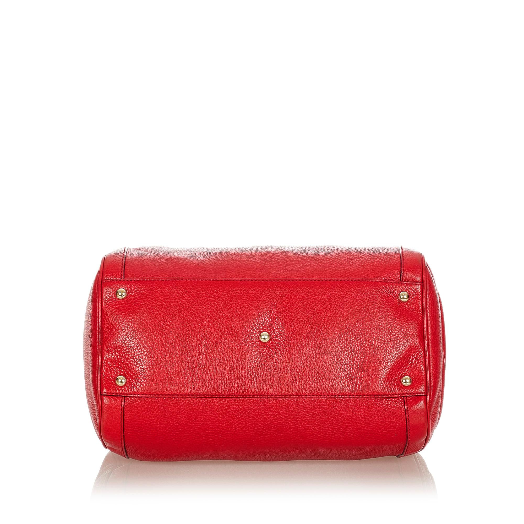 Gucci Soho Leather Boston Bag (SHG-37365)