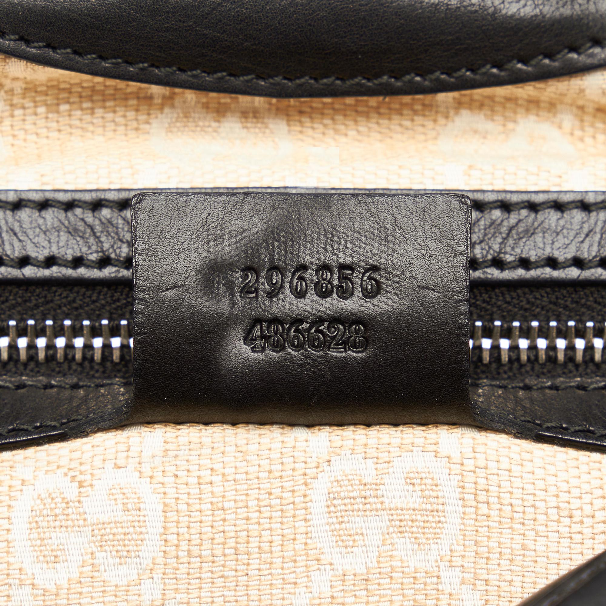 Gucci Stirrup Leather Shoulder Bag (SHG-25765)