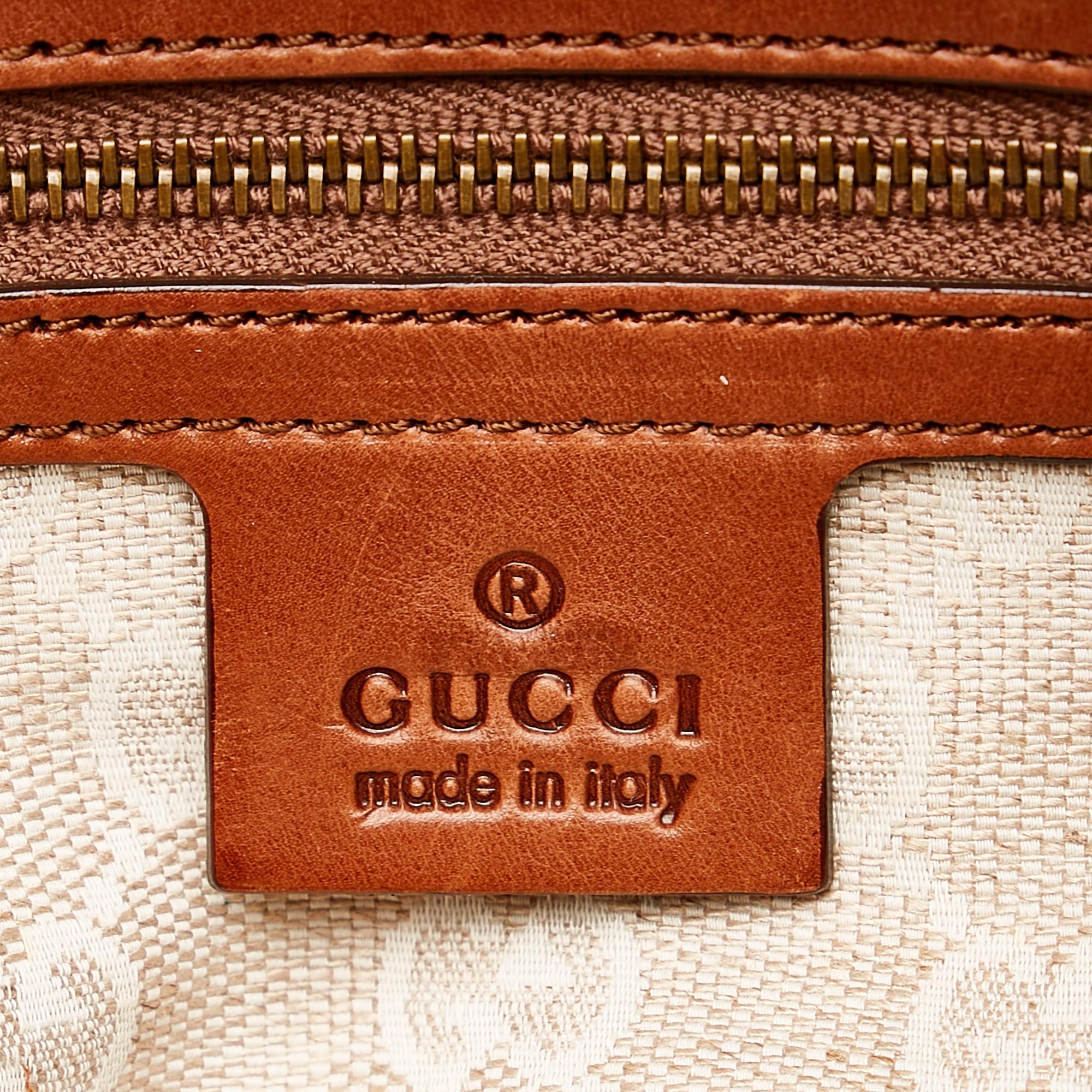 Gucci Stirrup Leather Shoulder Bag (SHG-29528)