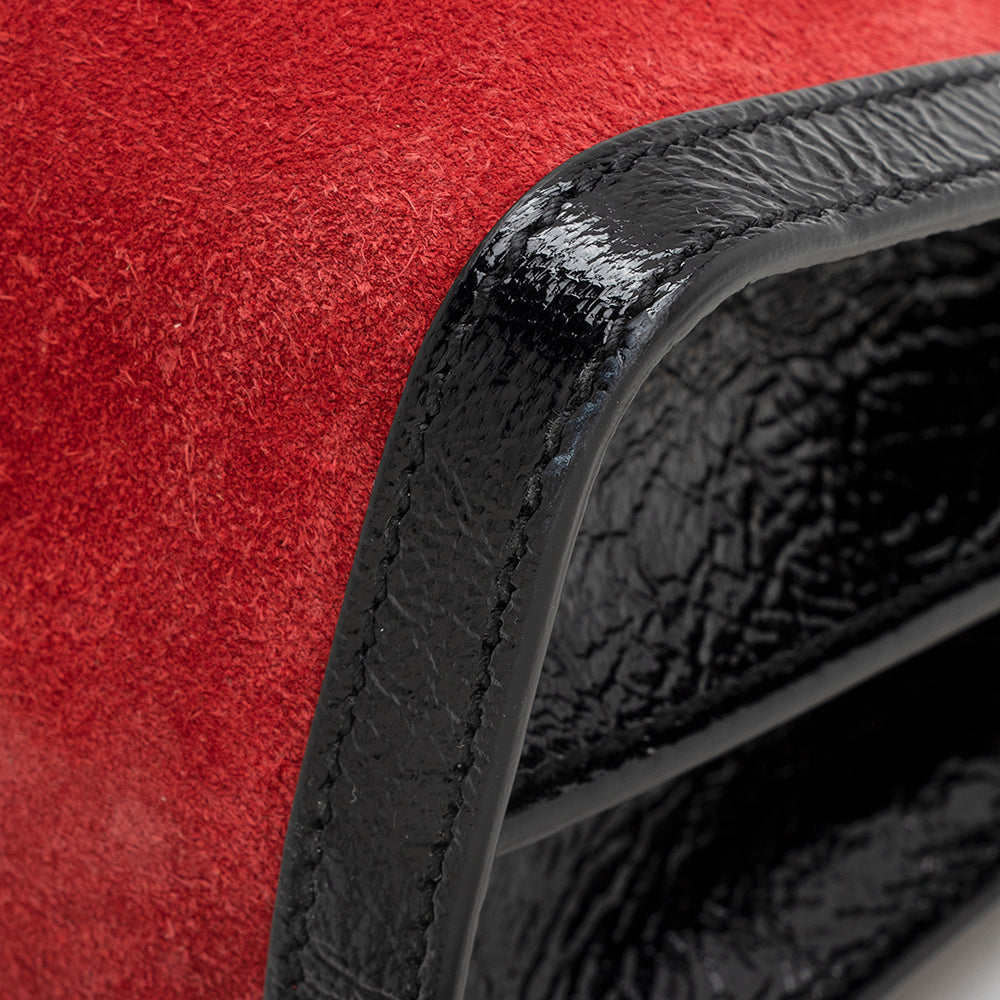 Gucci Suede Ophidia Medium Shoulder Bag (SHF-22049)