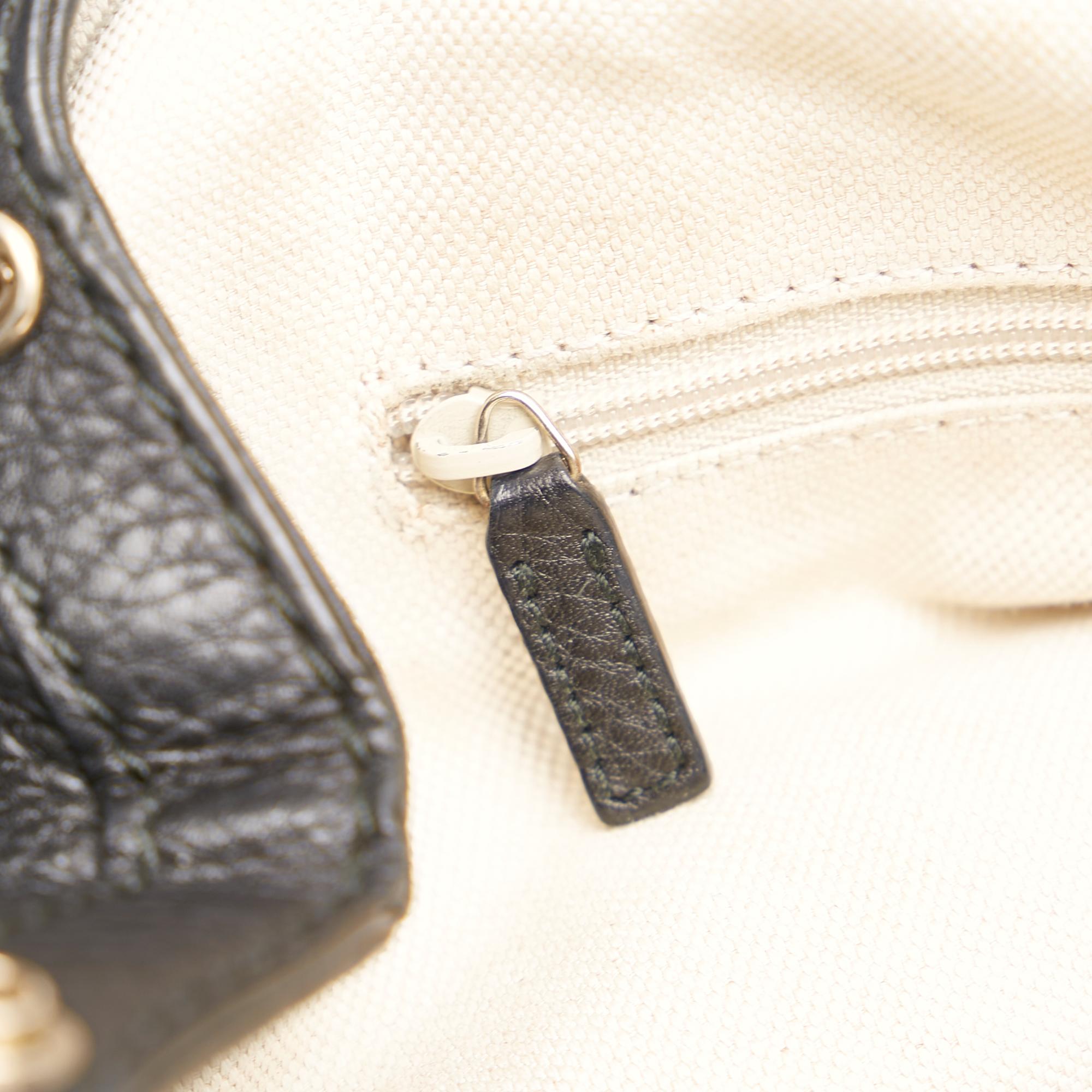 Gucci Sukey Leather Tote Bag (SHG-35565)