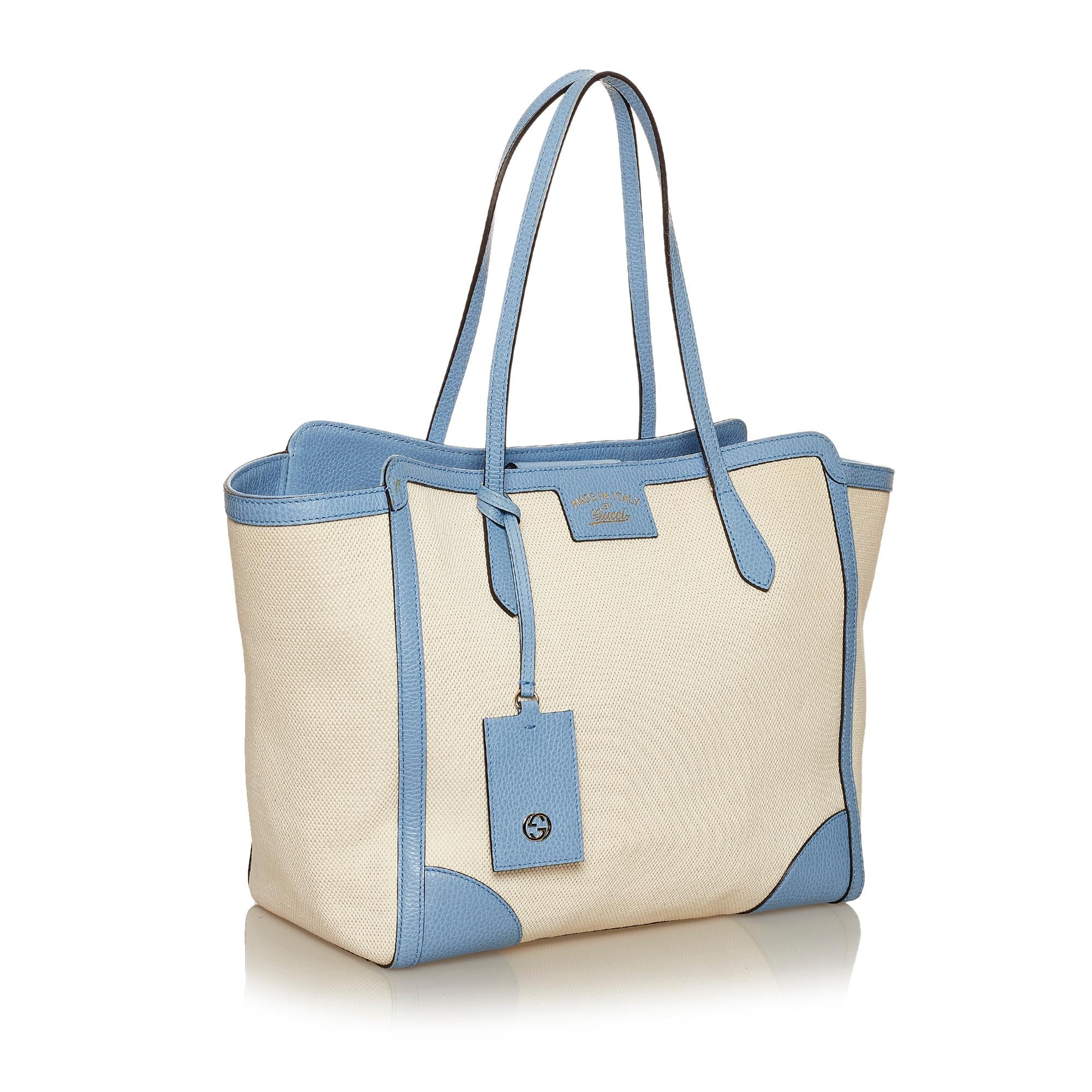 Gucci Swing Canvas Tote Bag (SHG-29554)