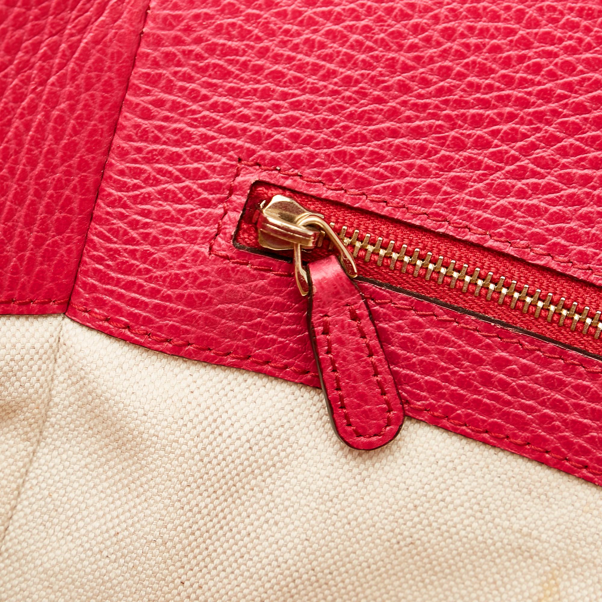 Gucci Swing Leather Tote Bag (SHG-31582)