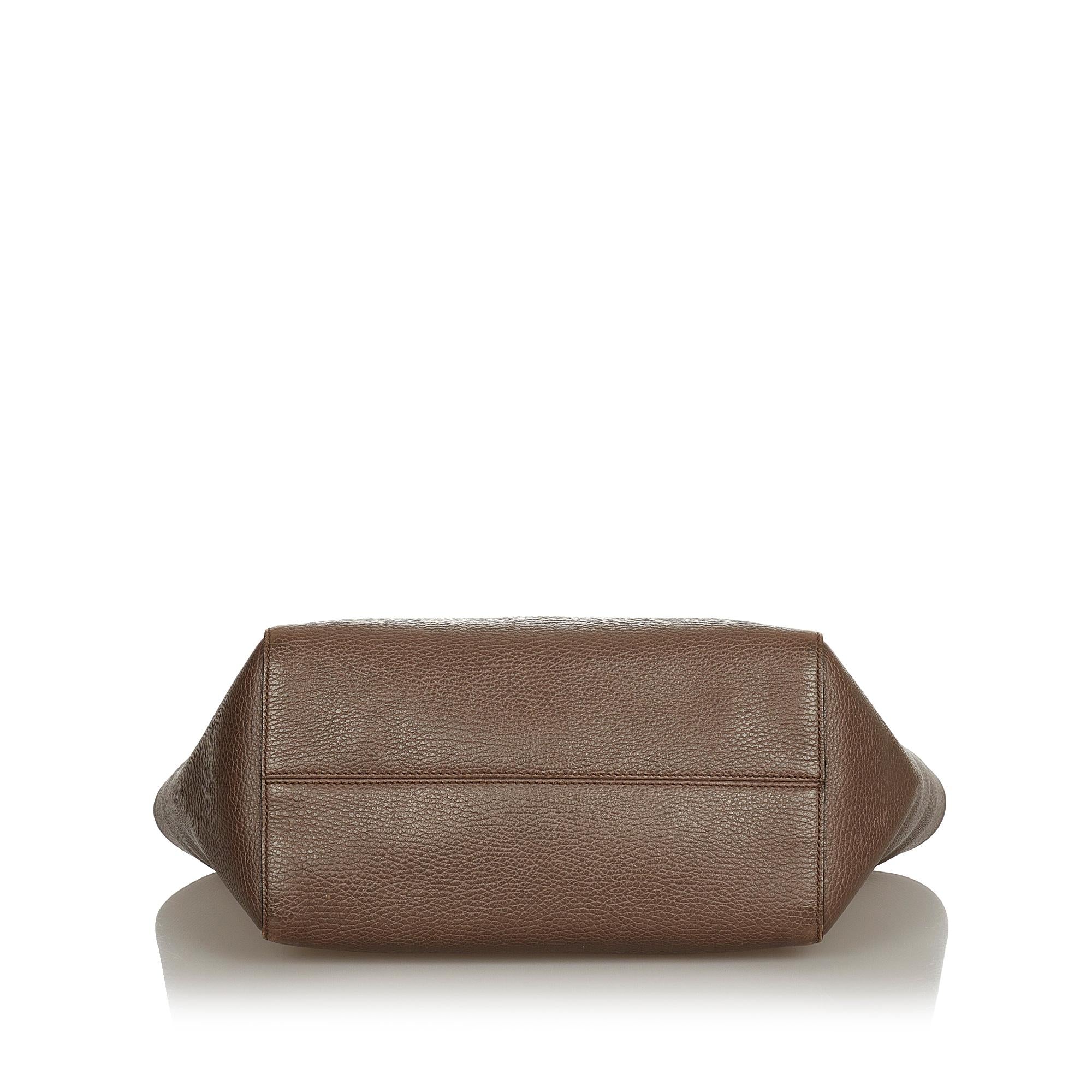 Gucci Swing Leather Tote Bag (SHG-25764)