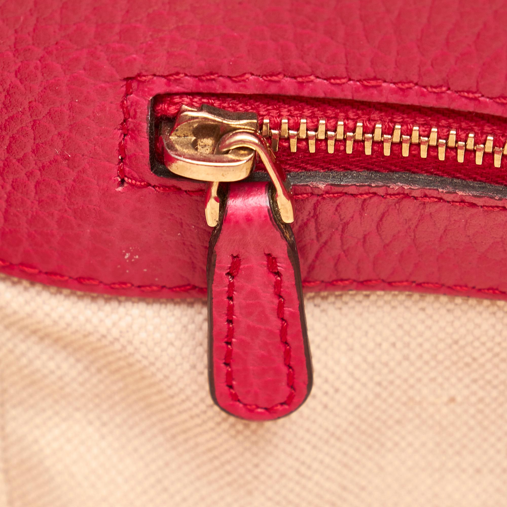 Gucci Swing Leather Tote Bag (SHG-26330)