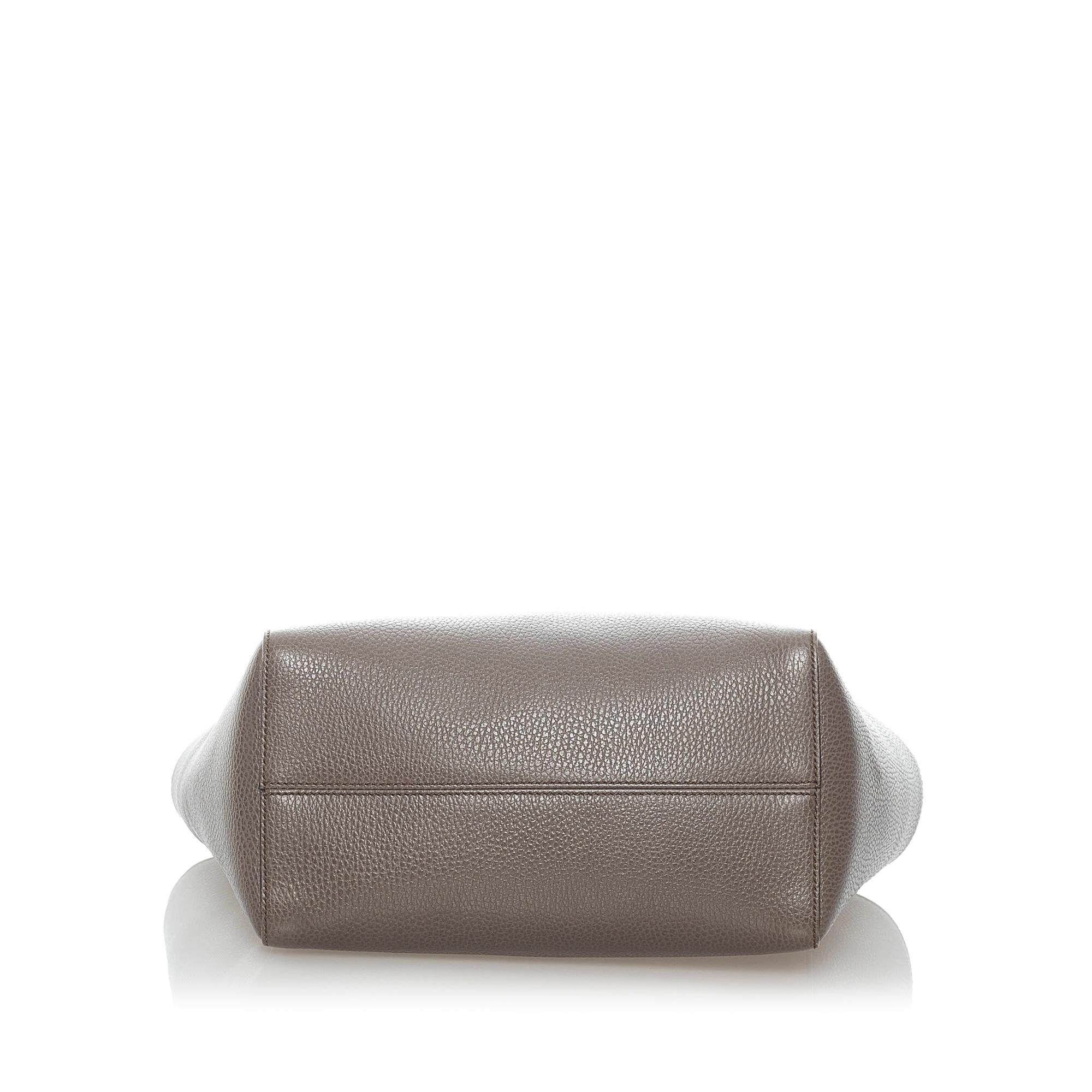 Gucci Swing Leather Tote Bag (SHG-32057)